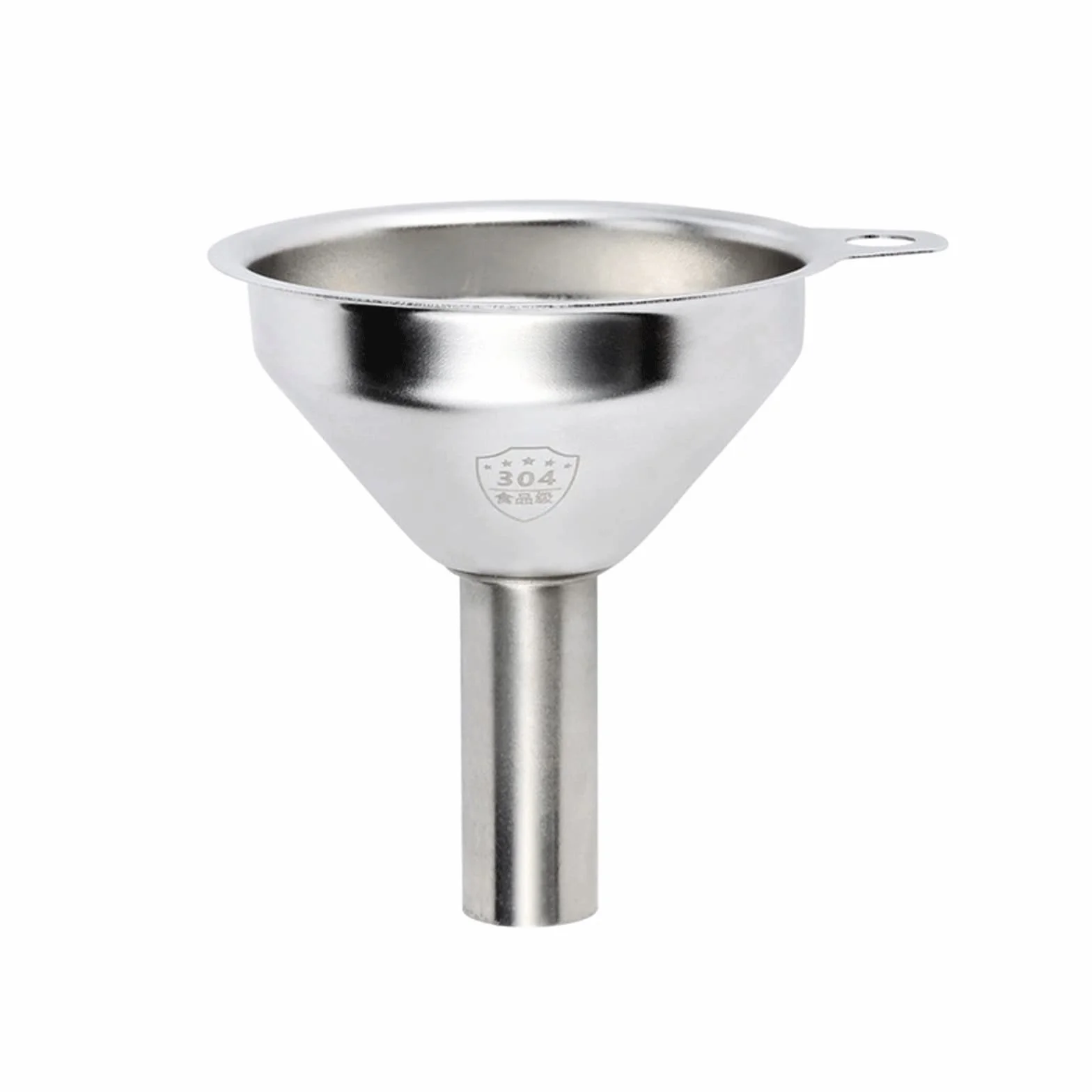 Embudo Embudo de Acero Inoxidable Embudo de Aceite de Cocina Embudo líquido Embudo de Metal con Filtro Desmontable Embudo de Boca Ancha for enlatar Herramientas de Cocina