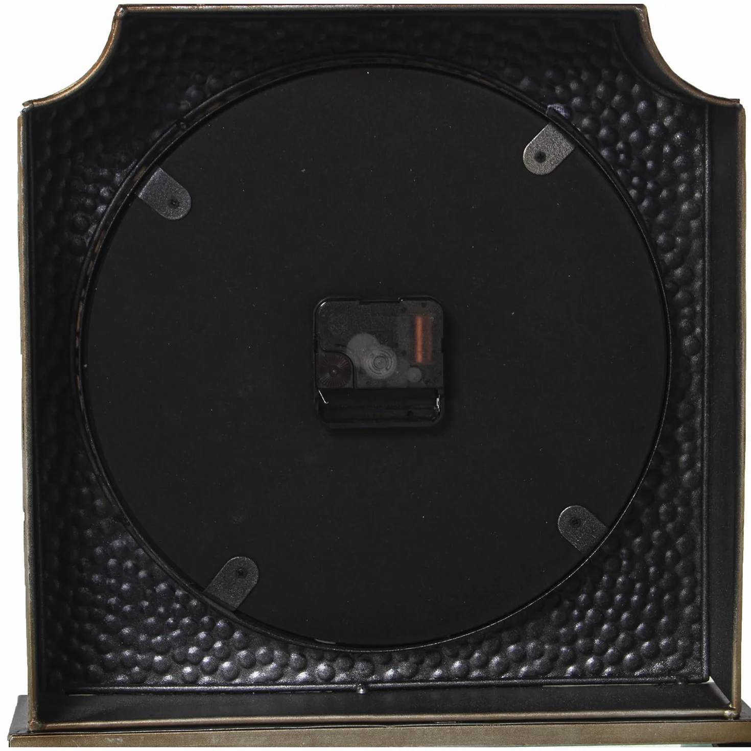 Reloj Sobremesa Metal Dorado Champagne 31x9x40cm Esfera 23cm