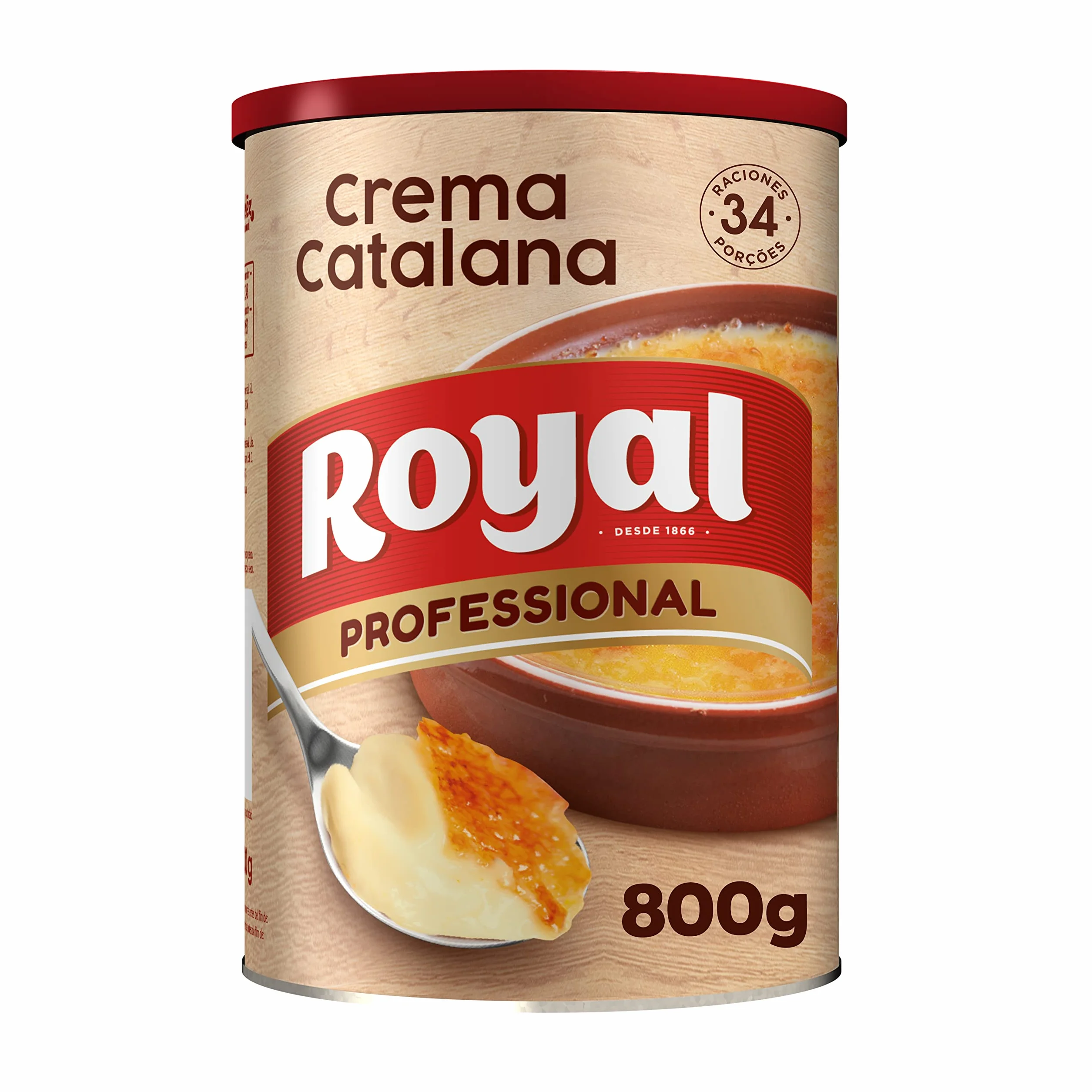Royal Professional Crema Catalana Preparado en Polvo 800 g