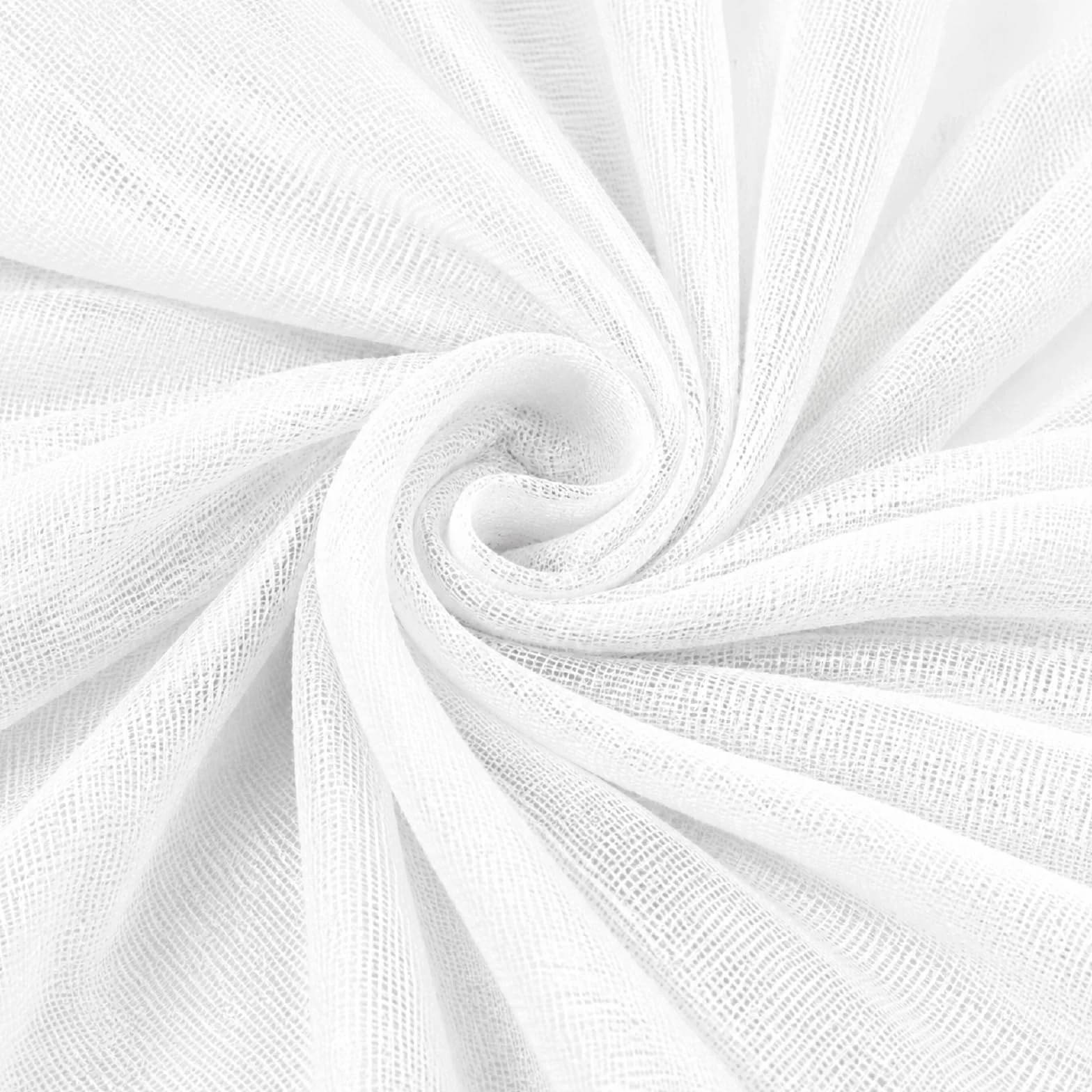 Tela de Muselina para Cocinar Gasa de Algodón Blanco Ultrafino sin Blanquear 90 x 200 cm