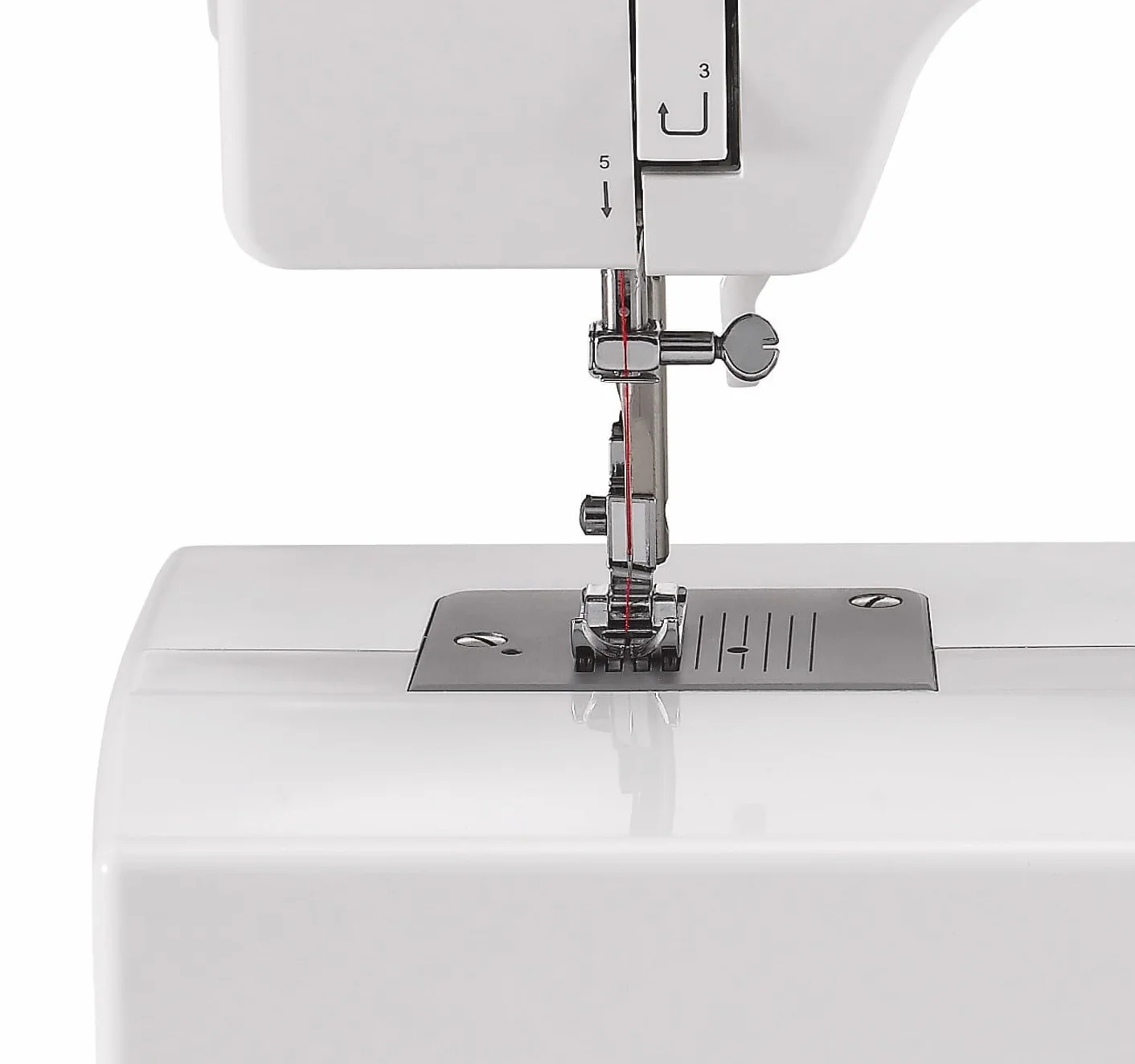 Singer 1408 Maquina De Coser Mecanica - 14 Operaciones de Costura, Brazalete Libre, Ojalador Automático de 4 Pasos, Aplicación de Botones y Cremalleras, Maquina de Coser Profesional