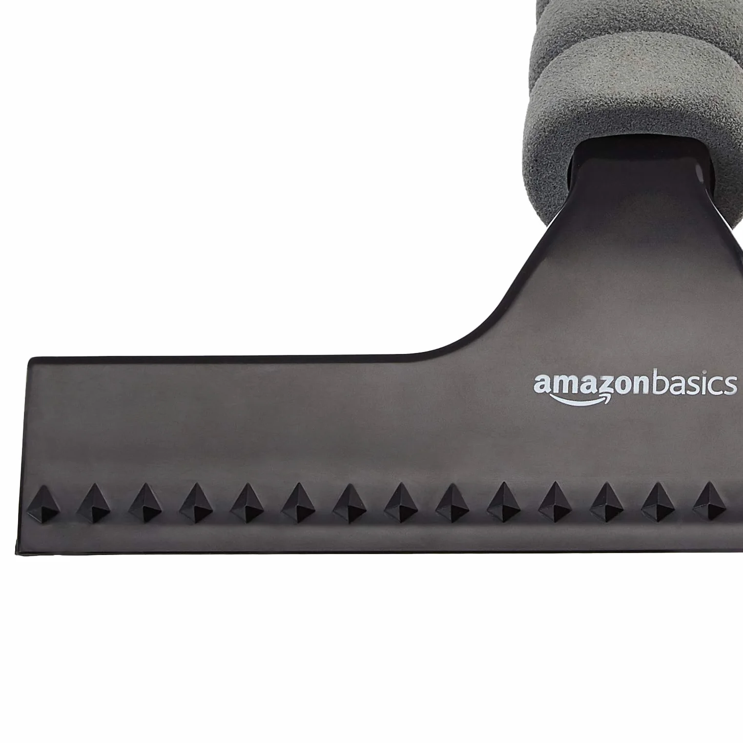 Amazon Basics Rasqueta limpiacristales mango, para ventanas, espejos, coches, Negro