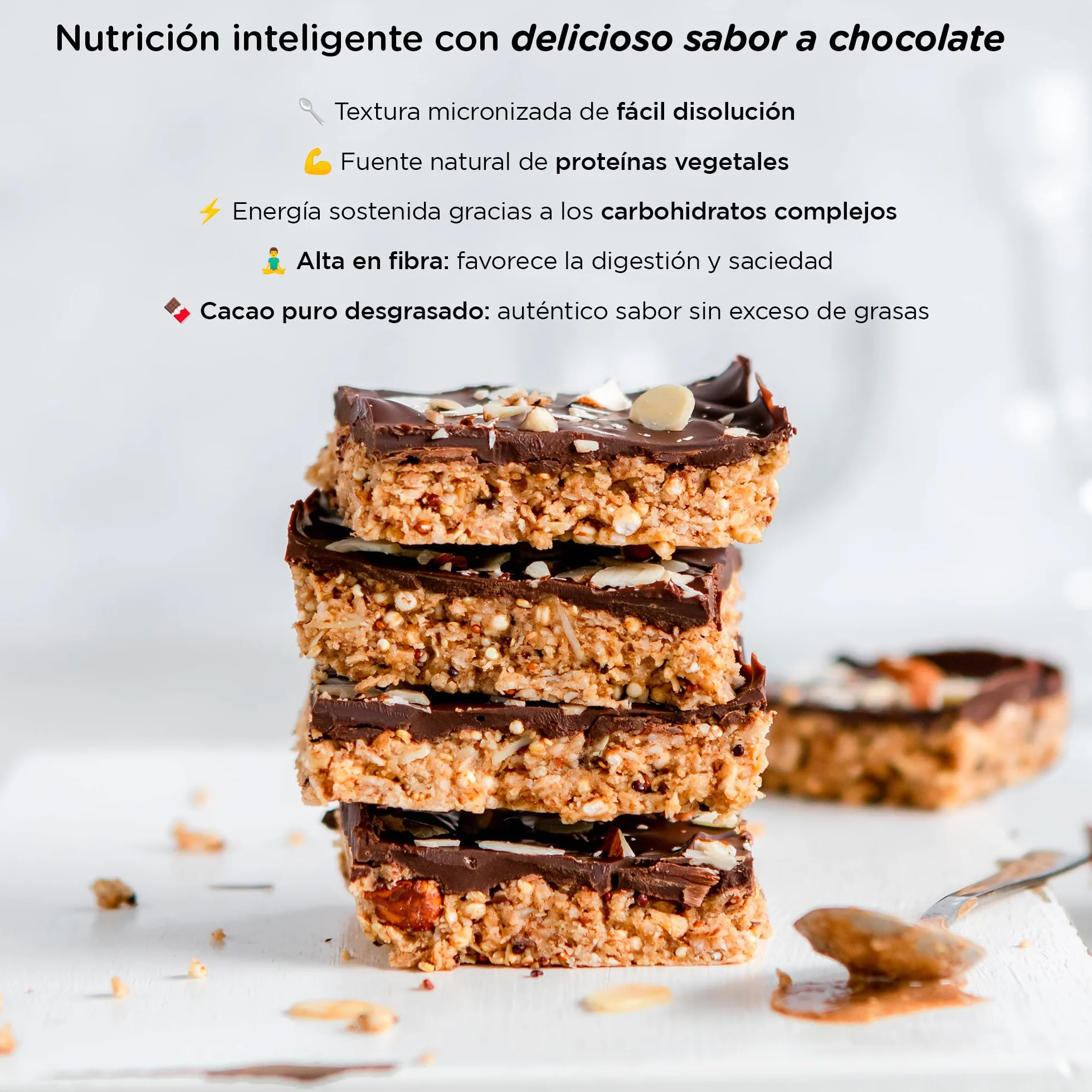Drasanvi HARINA AVENA SABOR CHOCOLATE 1Kg SPORT LIVE