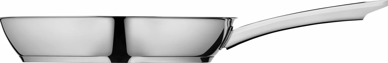 WMF Nordic Profi - Juego de sartenes (2 piezas, inducción, 24, 28 cm, antiadherente, apta para horno, sin goteo, acero inoxidable Cromargan)
