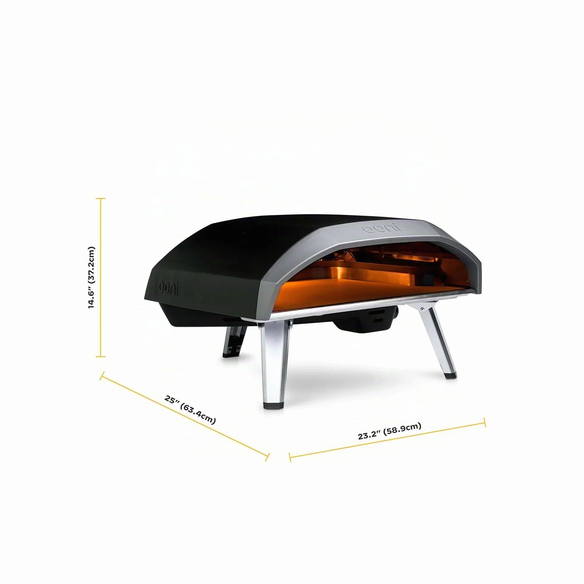 Ooni Koda 16 Horno para Pizza a Gas Portátil 500°C 30mBar