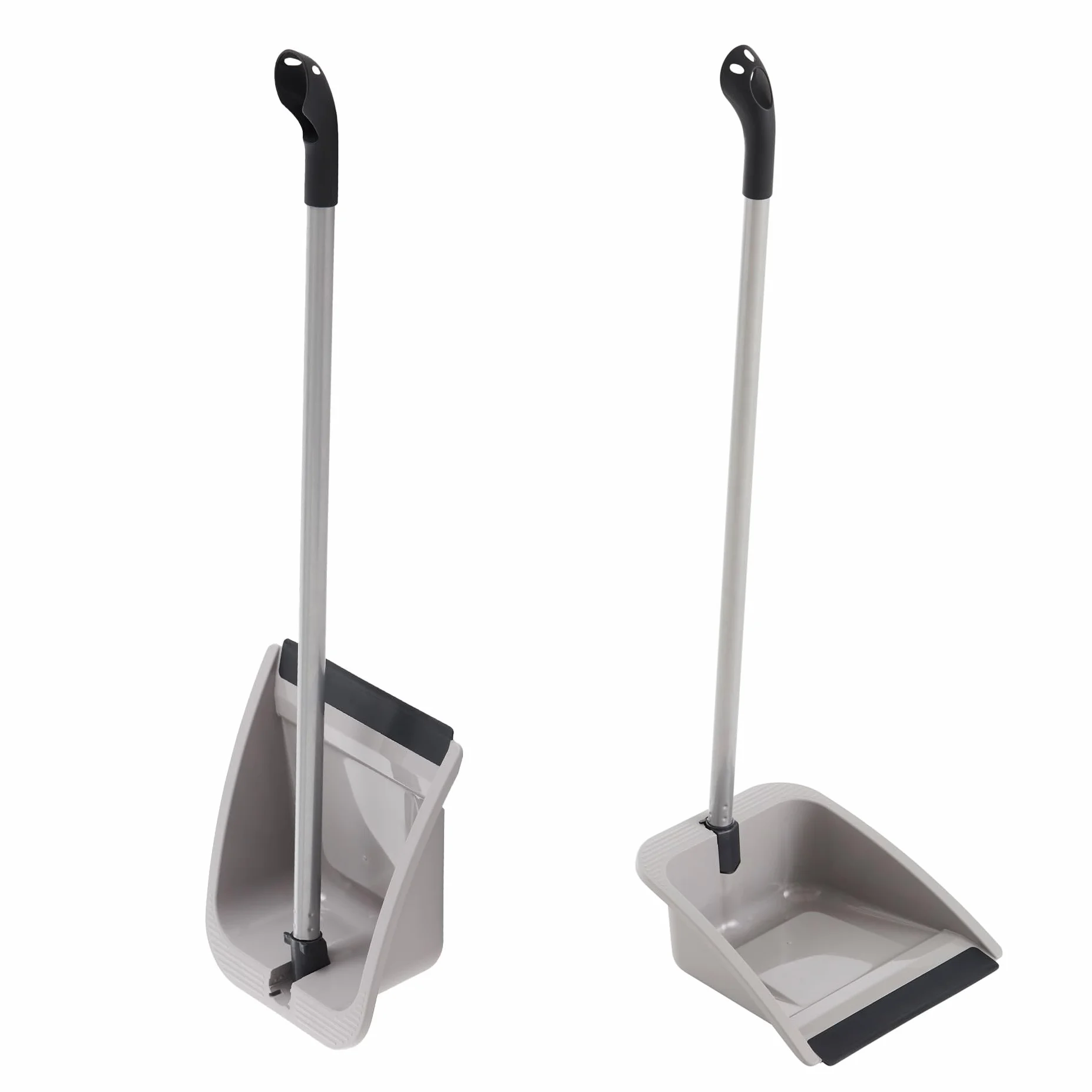 Recogedor Plegable Basura Atomic 28x25x92 cm Gris