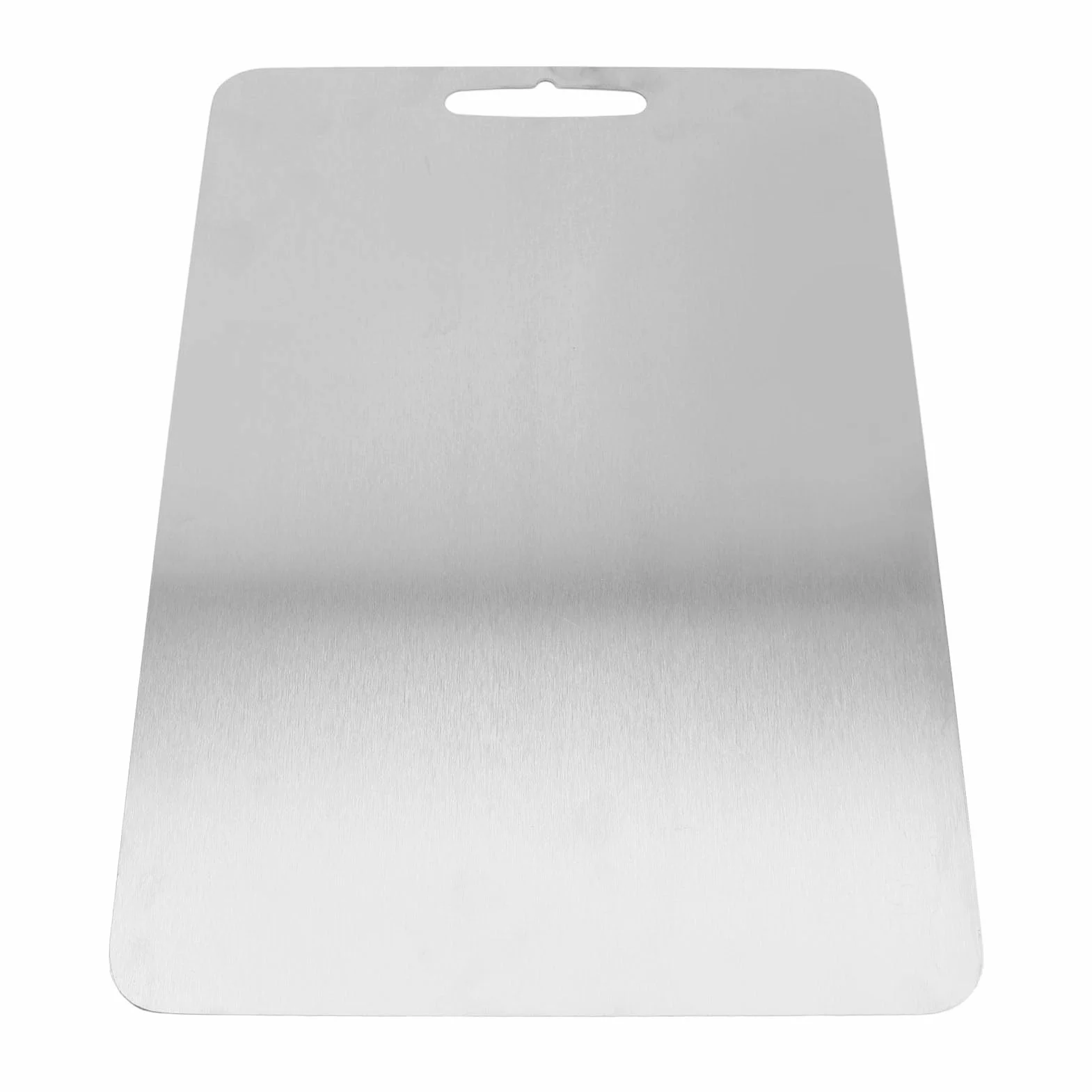 Tabla de Cortar de Metal Ti, Tabla de Cortar de Cocina No Contaminante para Verduras, Frutas, Elección Segura e Inodora para Cocineros Caseros (46 * 30cm)