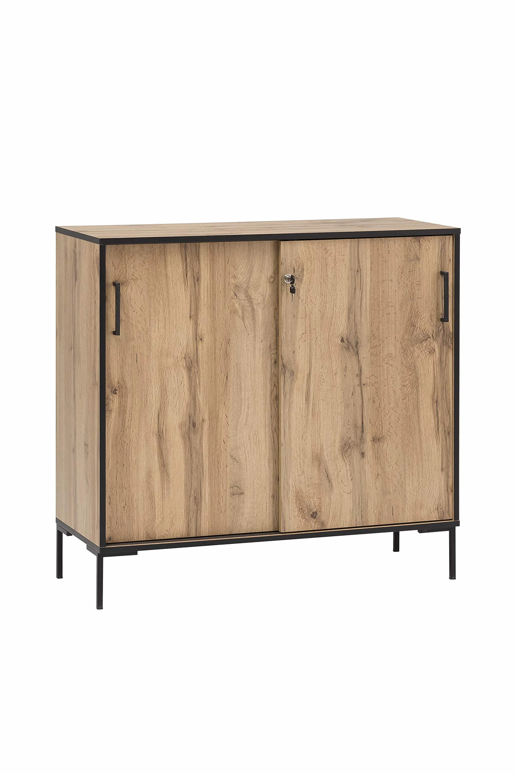 Schildmeyer Montana 701516 - Archivador, Acabado en Roble rústico, 100,1 x 41 x 96,6 cm