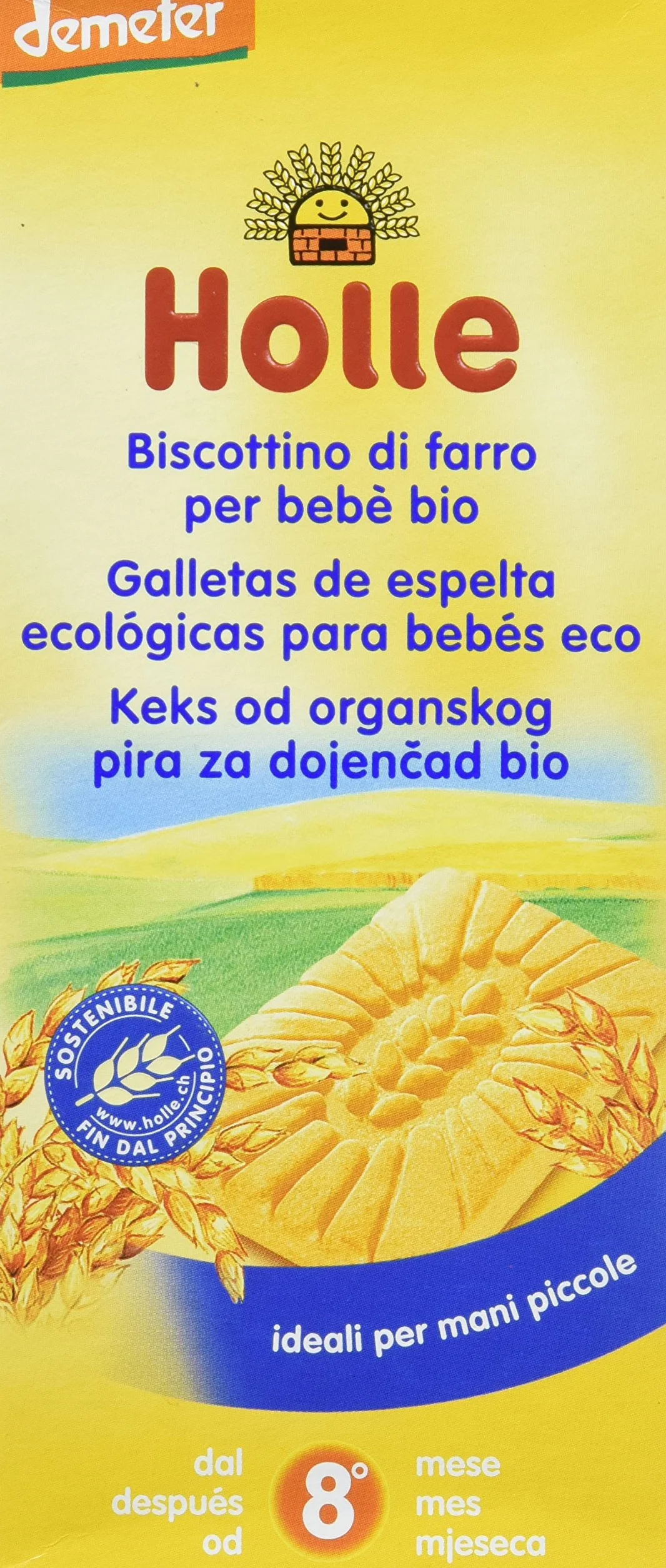 Holle Galletas de Espelta para Niños 150 gr