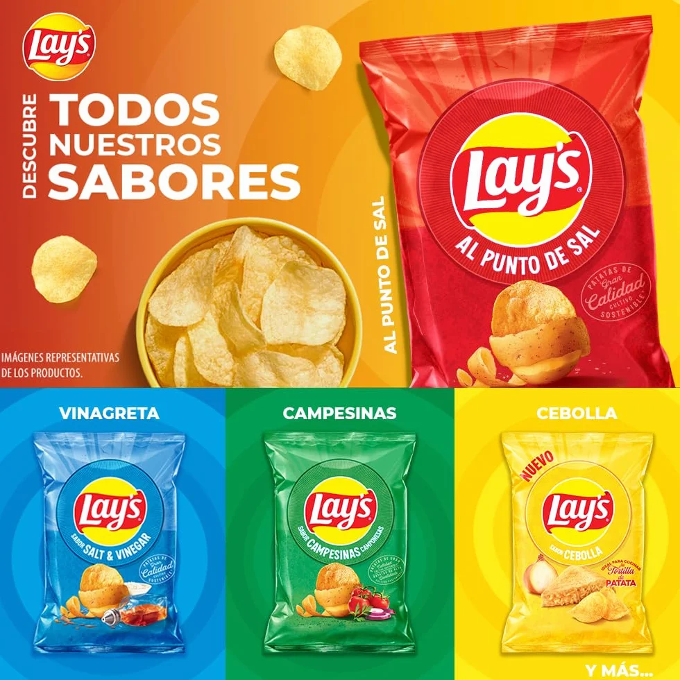 Lay's Patatas Fritas Al Punto de Sal 150g