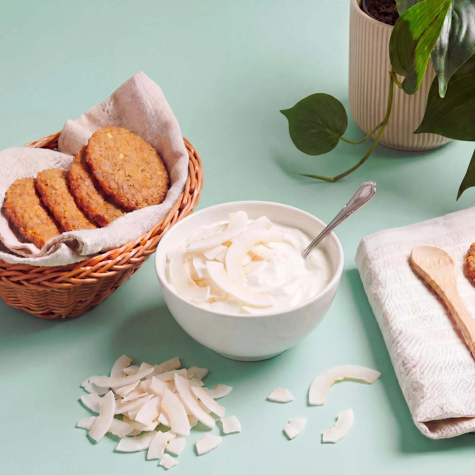 Natural Chips de Coco 500 g Tostado Laminado Sin Azúcar Vegano Sin Gluten Snack Saludable