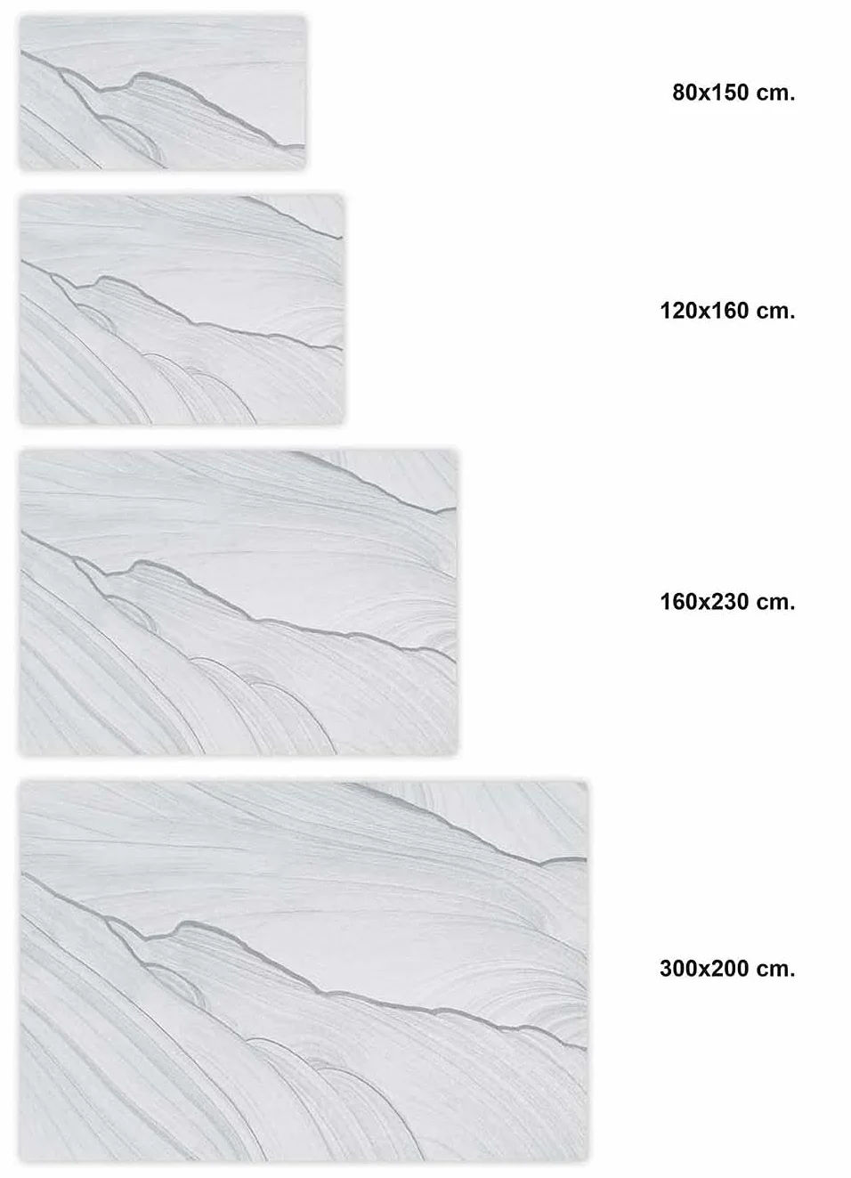Panorama Alfombra Vinílica Cocina Baño - Modelo Mármol Gris 300x200 cm - Varios tamaños - Decoración Hogar