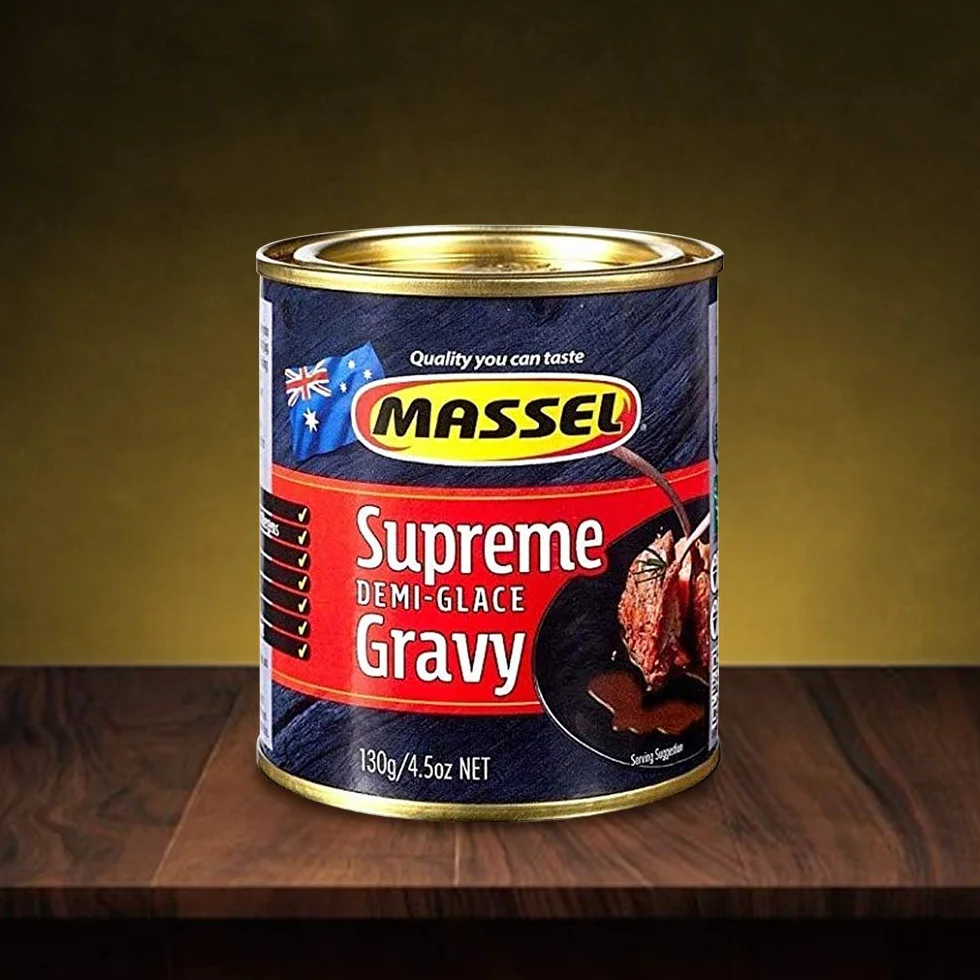 Massel Gravy Powder Demi-Glace Vegano Sin Gluten Kosher 130g