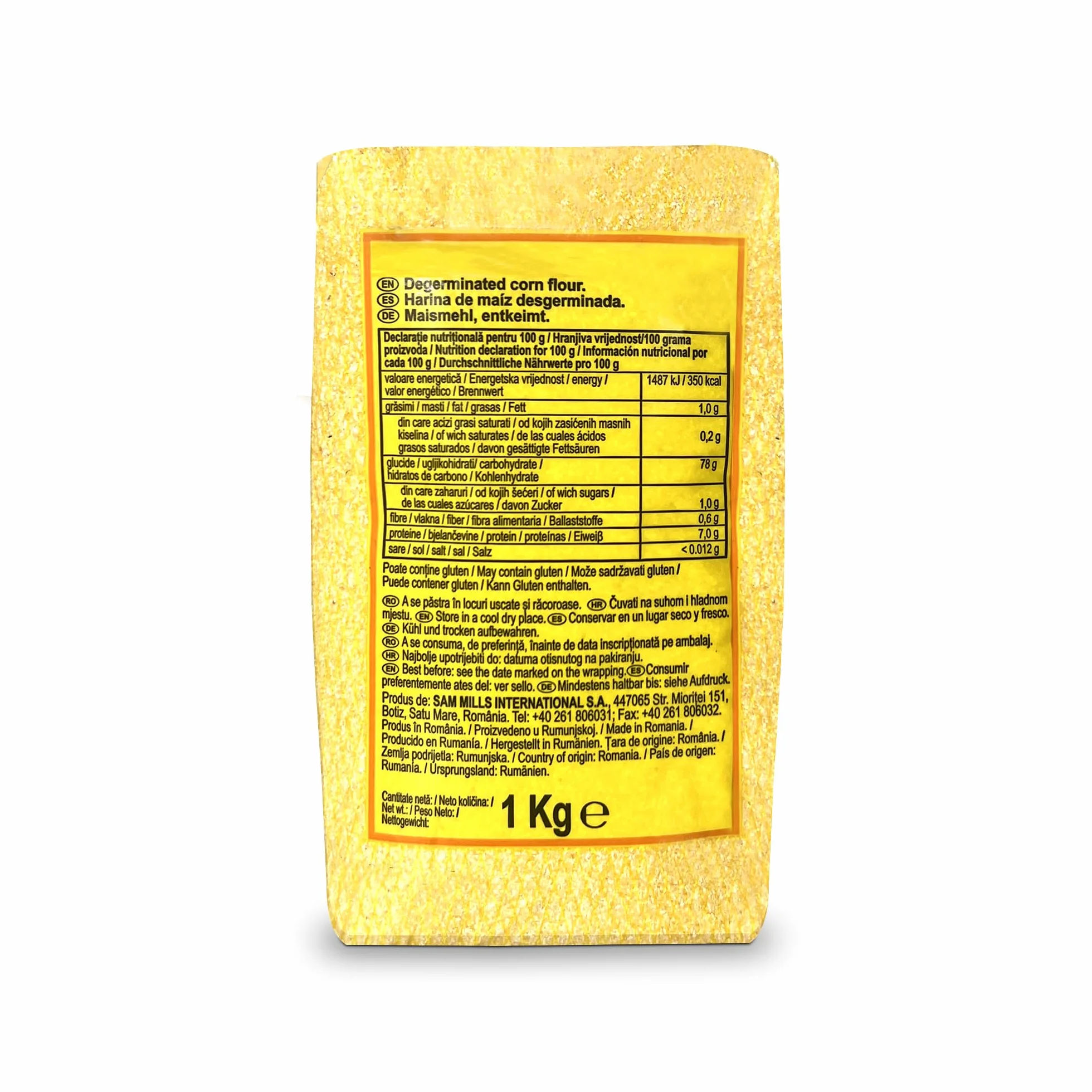 Harina de Maíz Malai Polenta Precocida 1kg Antioxidantes