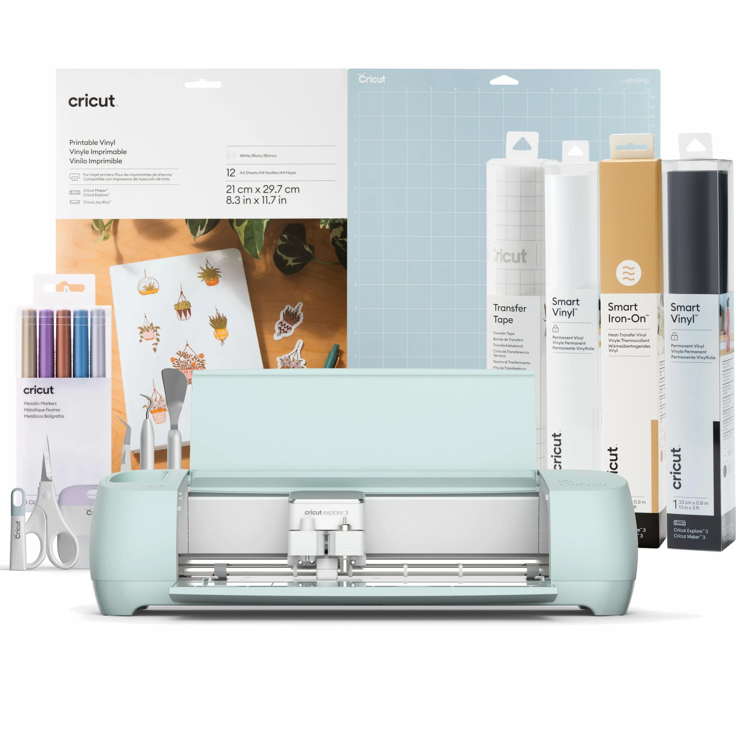 Cricut Explore 3 |Paquete de inicio (2024)