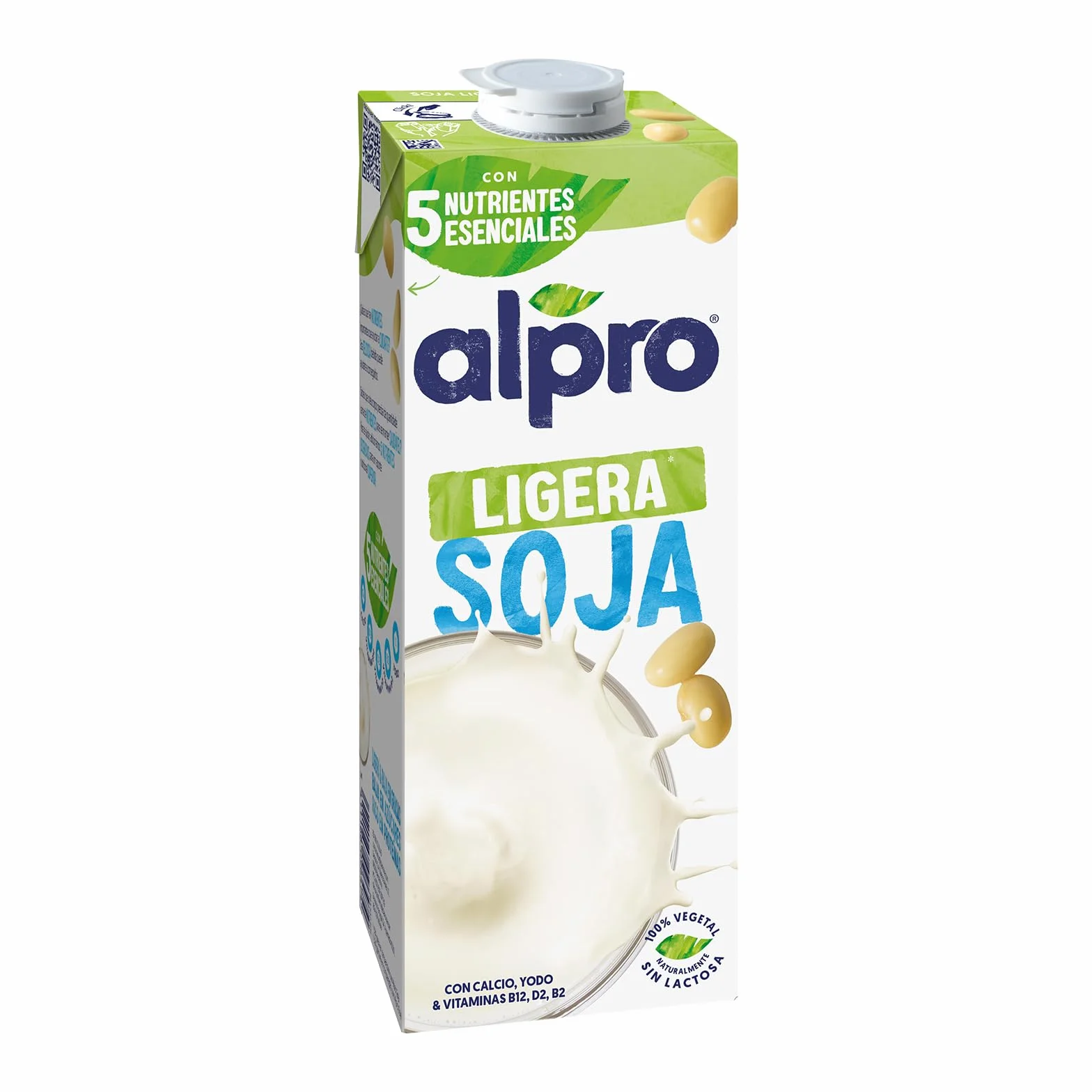 Alpro Bebida Vegetal de Soja Ligera Pack 6 x 1L