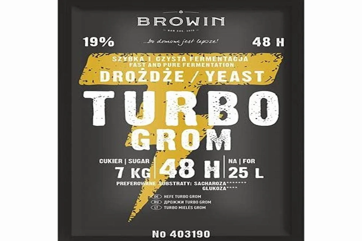 BROWIN® Levadura destiladora Turbo Grom 48h 403190