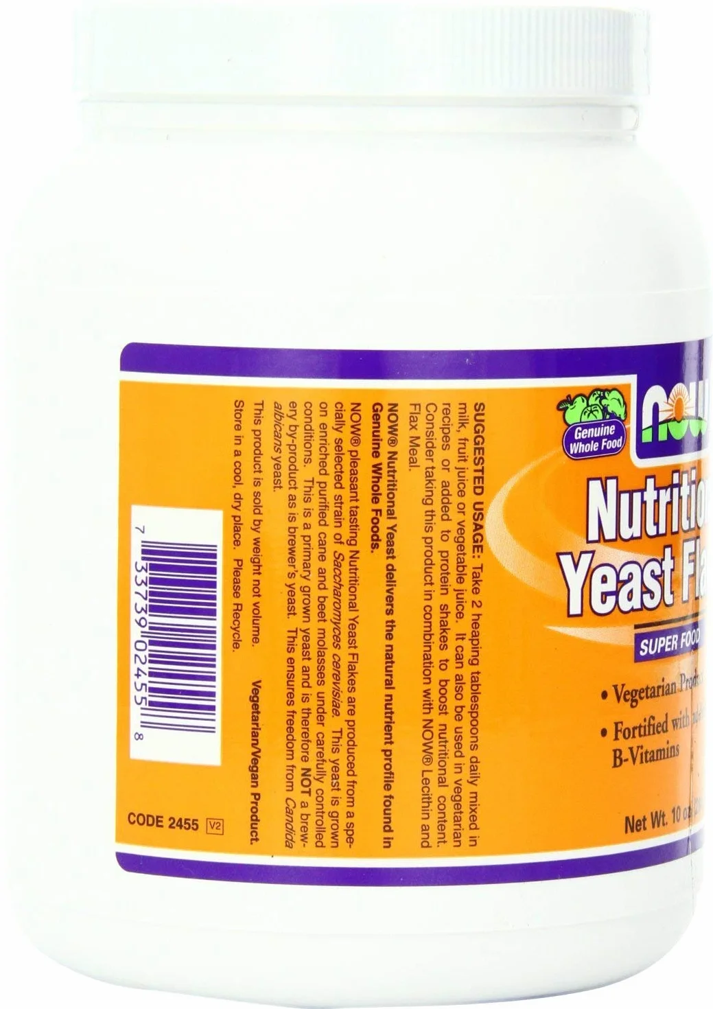 NOW Foods Nutritional Yeast Flakes 284g