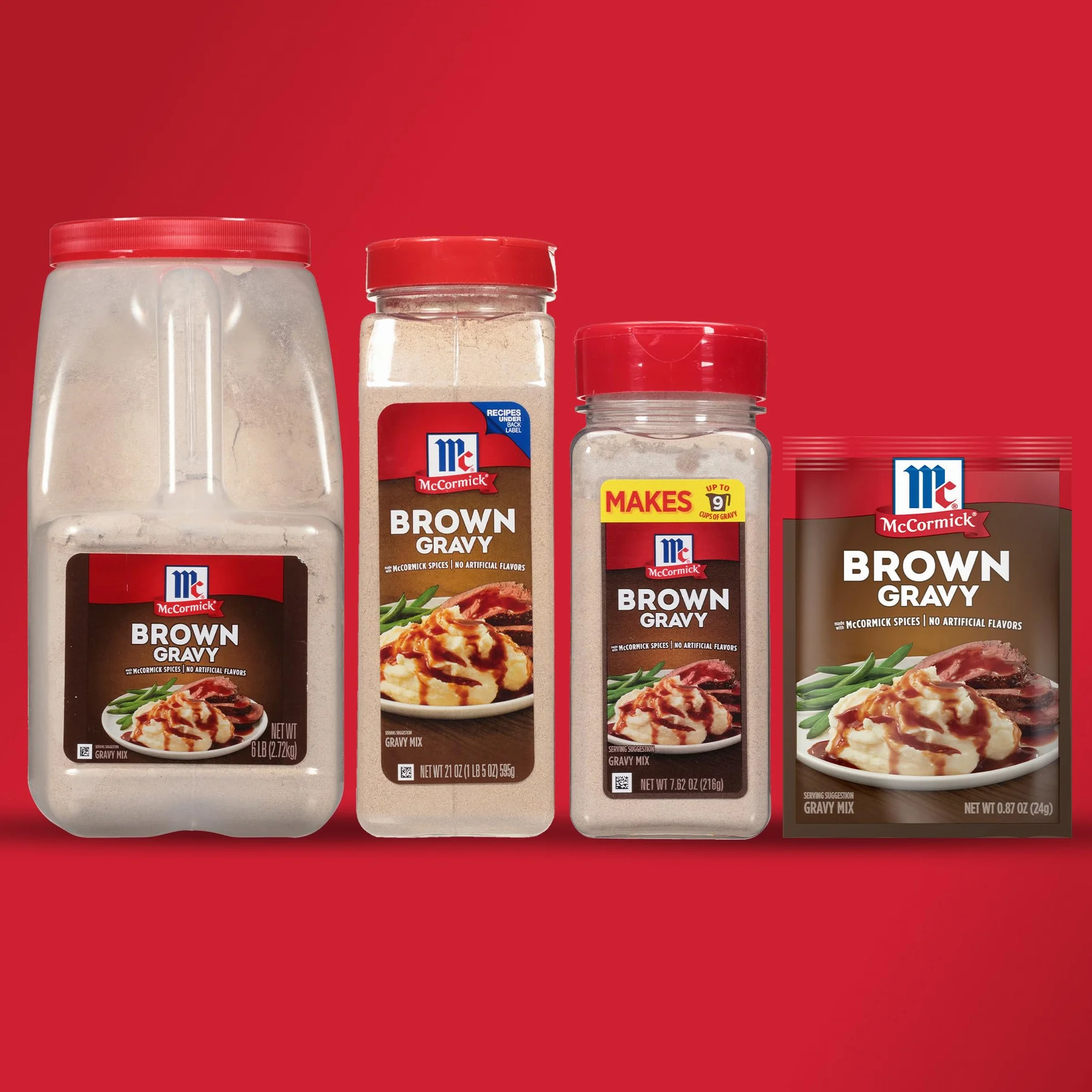McCormick Brown Gravy Mix 0.87 oz