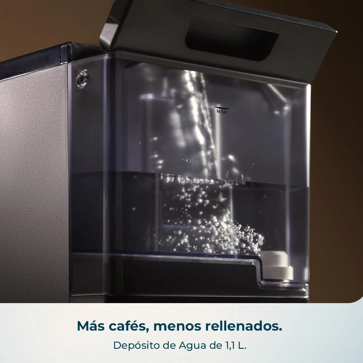 Cecotec Cafetera Superautomática Compacta Cremmaet Cube Red 1350W 19 Bares Termoblock