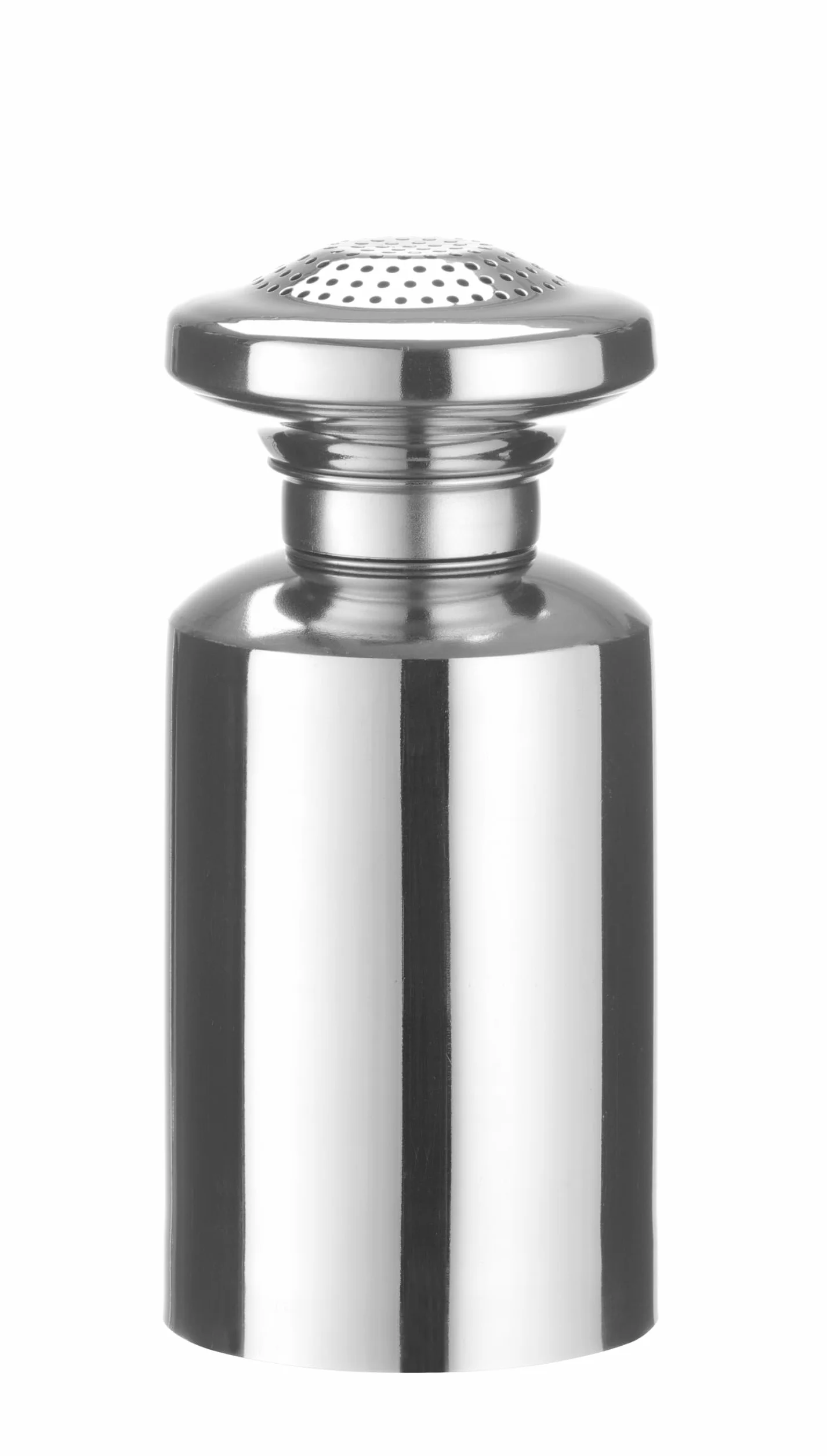 HENDI Salero, formato alto, con tapa de rosca, ⌀80x(H)175mm, acero inoxidable