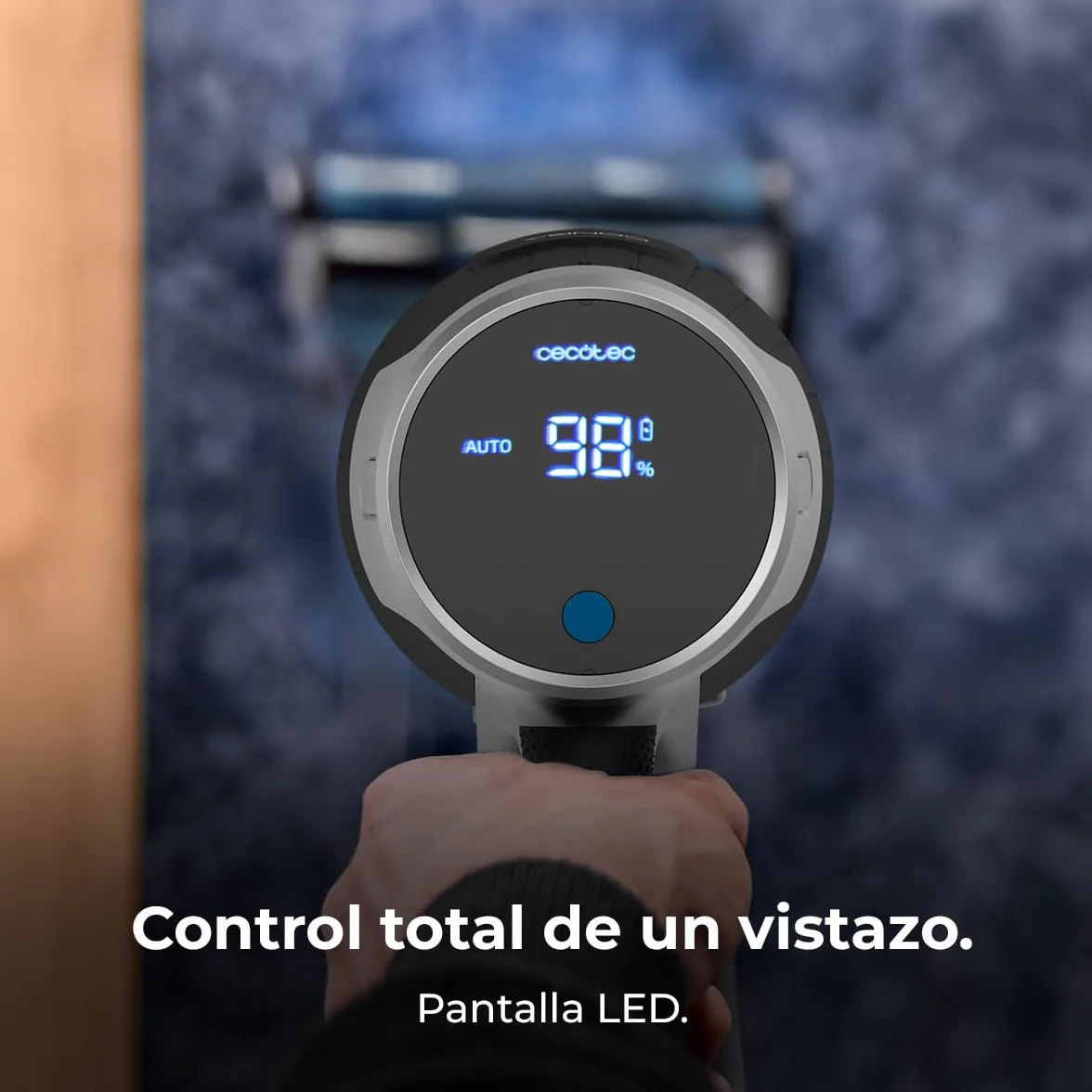 Cecotec Conga Rockstar RS50 X-Treme Aspiradora Escoba sin Cable 60kPa 400W 120AW 60mins Autonomía 130m2