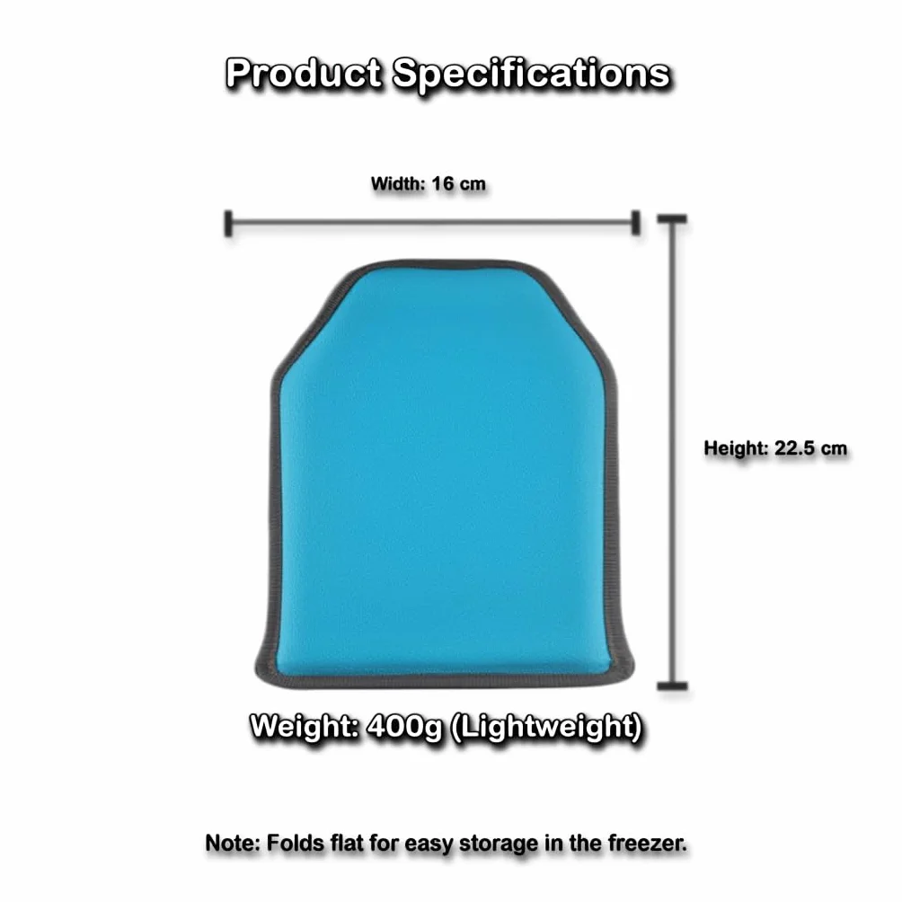 Enfriador De Vino De Gel, Funda Para Congelador, Vodka, Tequila, Enfriador De Portador (azul claro)