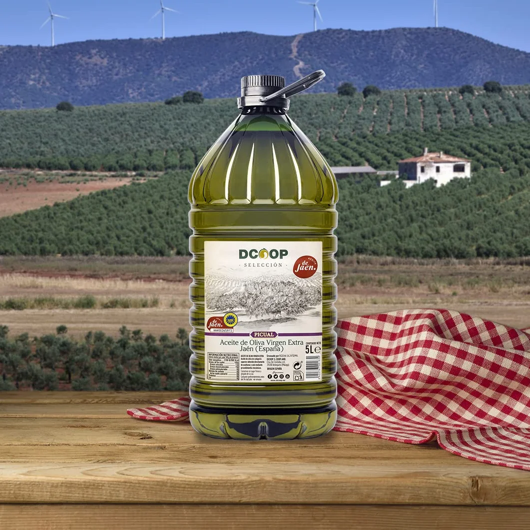 Aceite de Oliva Virgen Extra Picual 5L I.G.P. Jaén Botella PET