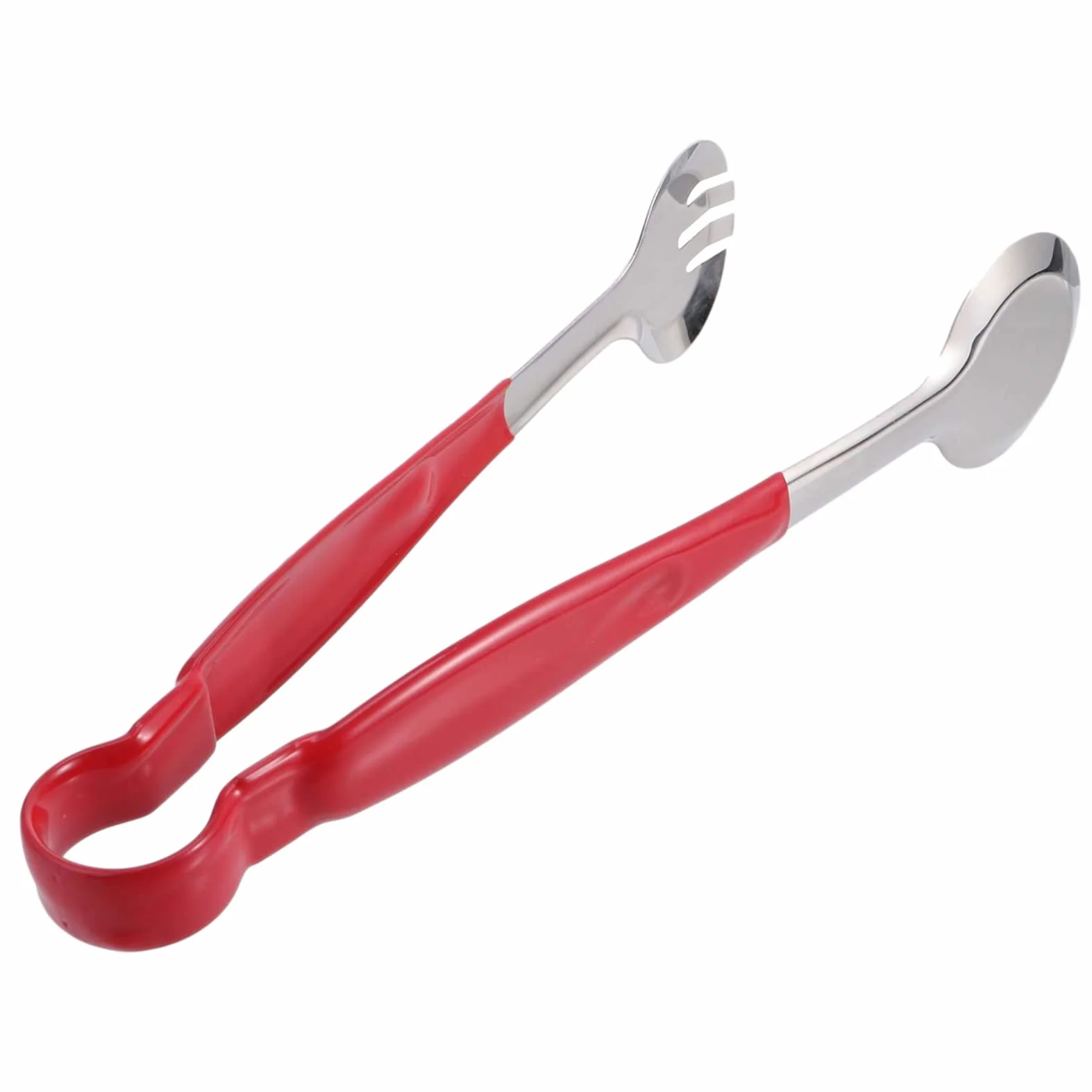 2 piezas de resistencia for pinzas domésticas Ensaladas rojas inoxidables Aparatos multifunción Pan y fiesta Pinzas for freír Cocina Filete Comida Pasta Metal Acero Calor Ensalada Barbacoa Buffet (Col