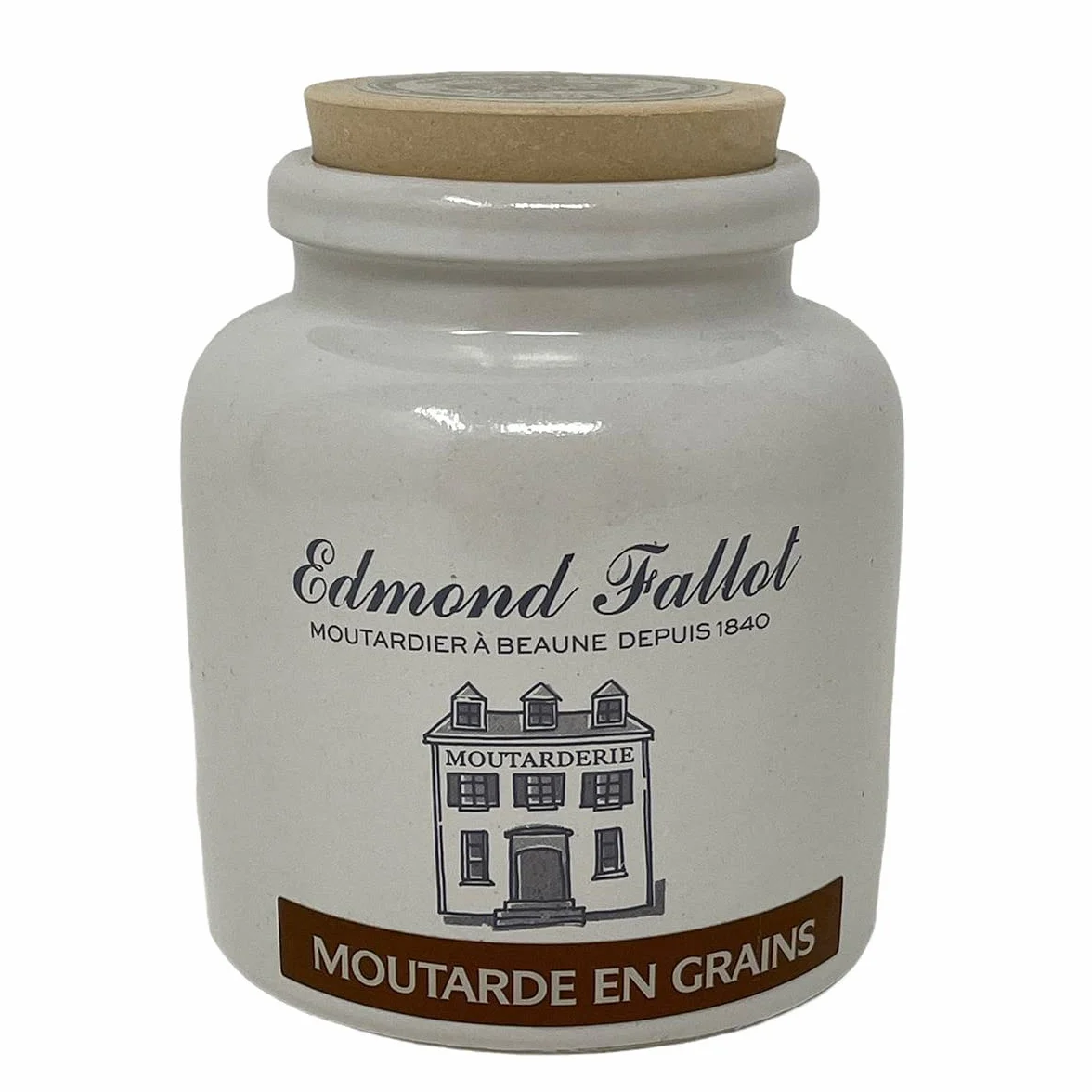 Mostaza al antiguo en grano en pote de gres