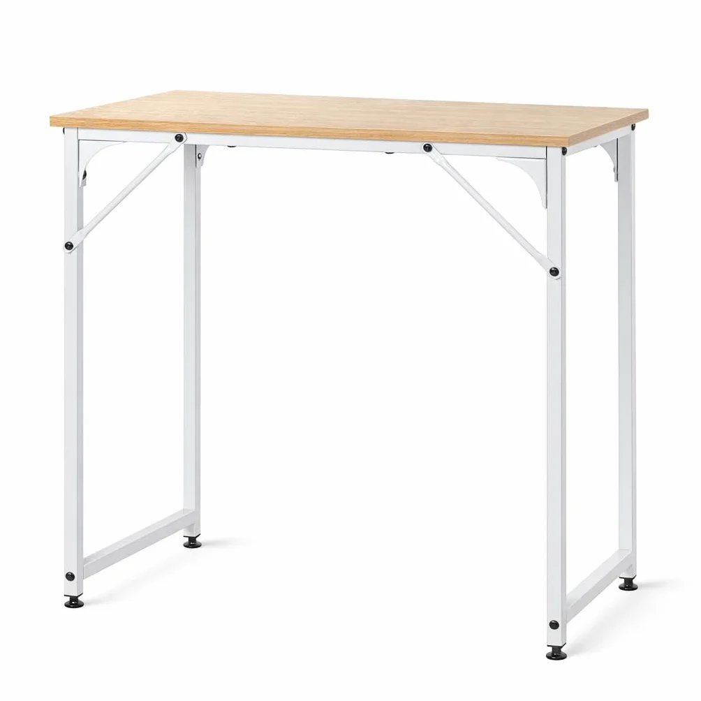 Mesa Escritorio 80x40cm para Ordenador Estructura Metálica Moderna