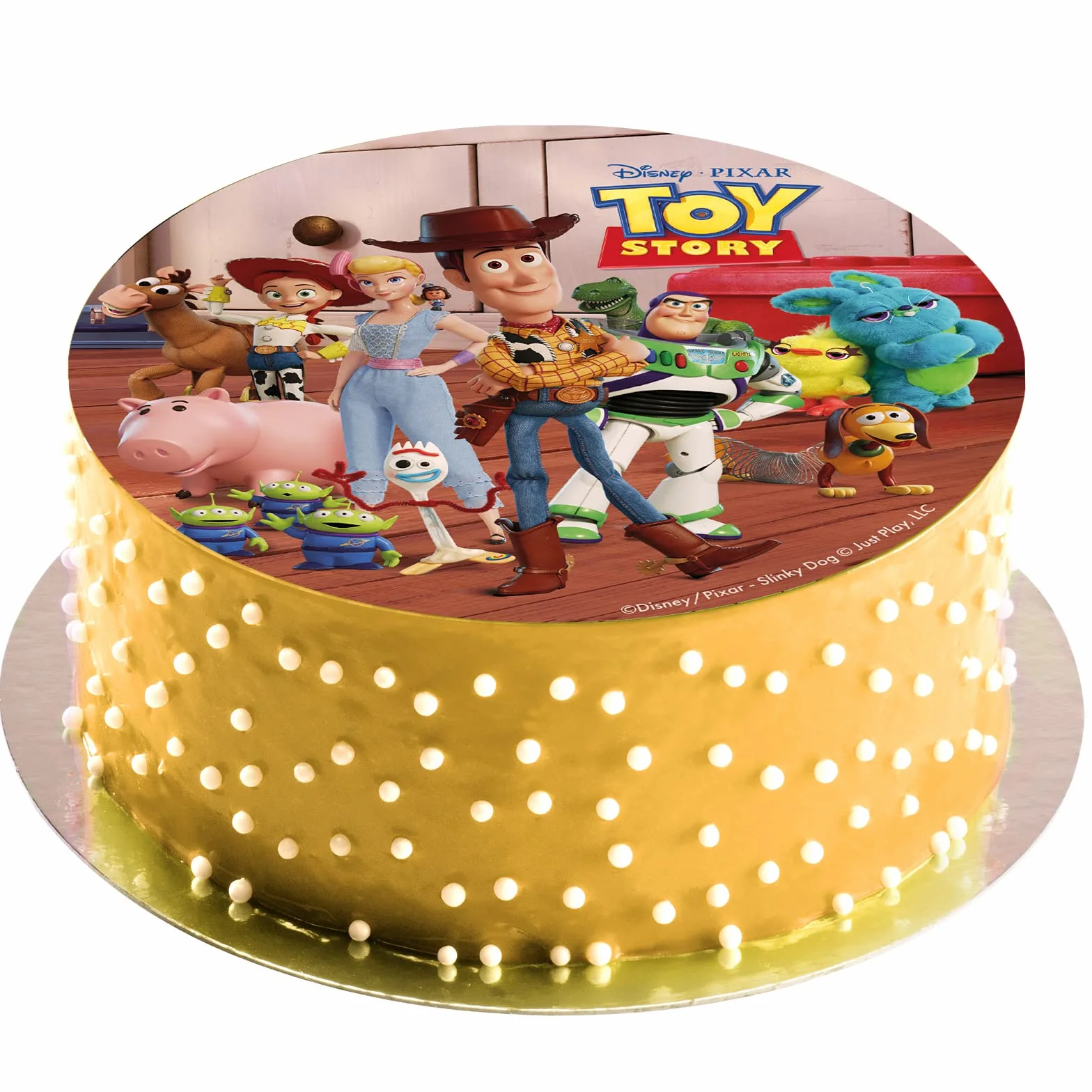 Oblea Comestible Toy Story Disco Decoración Tartas 20CM Redondo