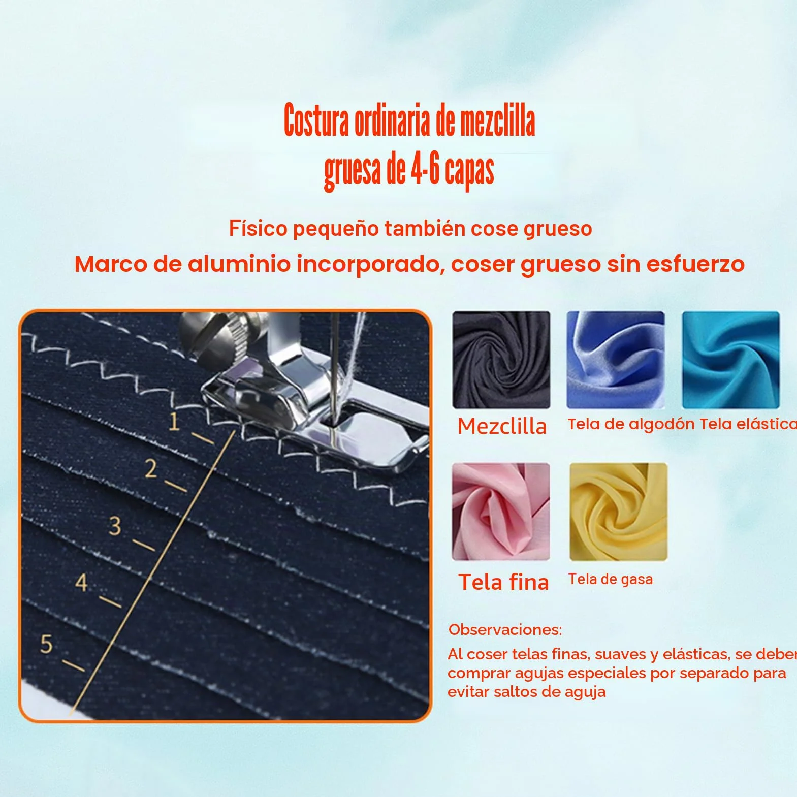 520 MáQuina De Coser PortáTil, MáQuina De Coser MultifuncióN Para Principiantes Y Profesionales, 12 Tipos De Puntadas Diferentes Con Pedal, Con Kit De Costura Para Principiantes & Hogar
