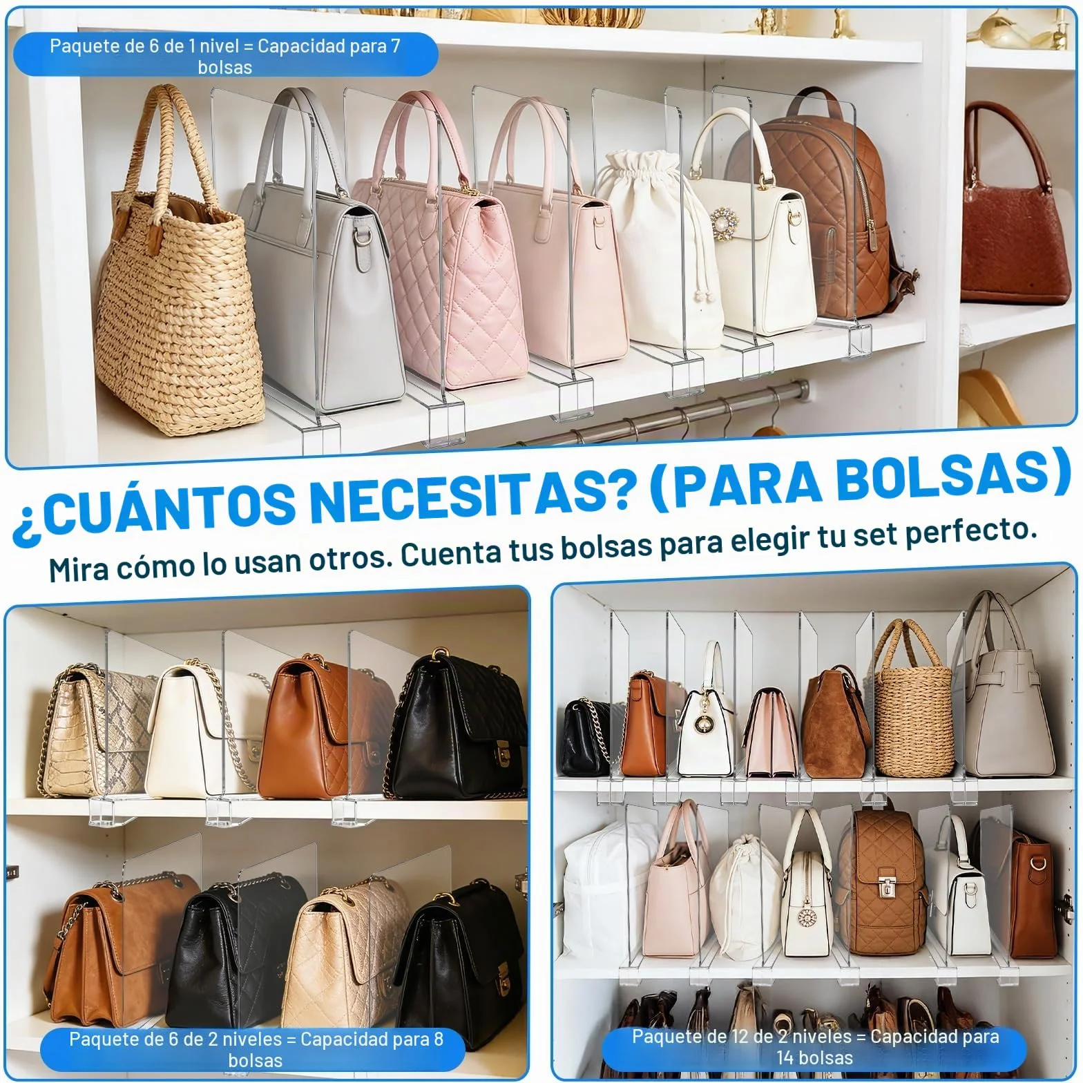 8 Piezas Separadores de Estantes Acrílicos Transparentes, 30 X 20cm,Baldas Armario Interior,Acrílico Transparente Separador Estanteria,Eparador Multifuncional para Armarios, Muebles y Estantería