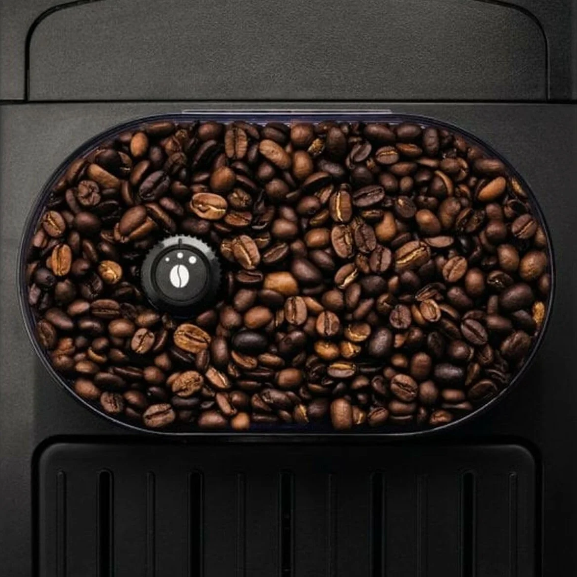 Krups Arábica Cafetera Espresso Automática, 1450 W, 1.7 litros, Acero Inoxidable, Negro