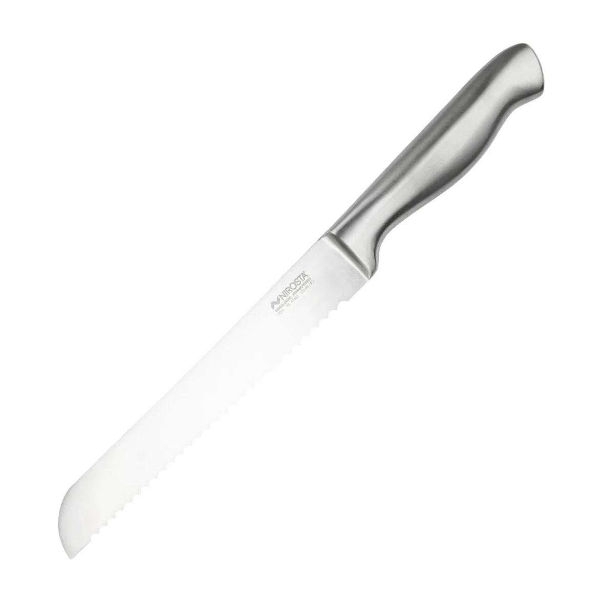 NIROSTA Cuchillo panero en acero inoxidable japones CCR+ con mango ergonómico, 34x3x2cm, 1ud.