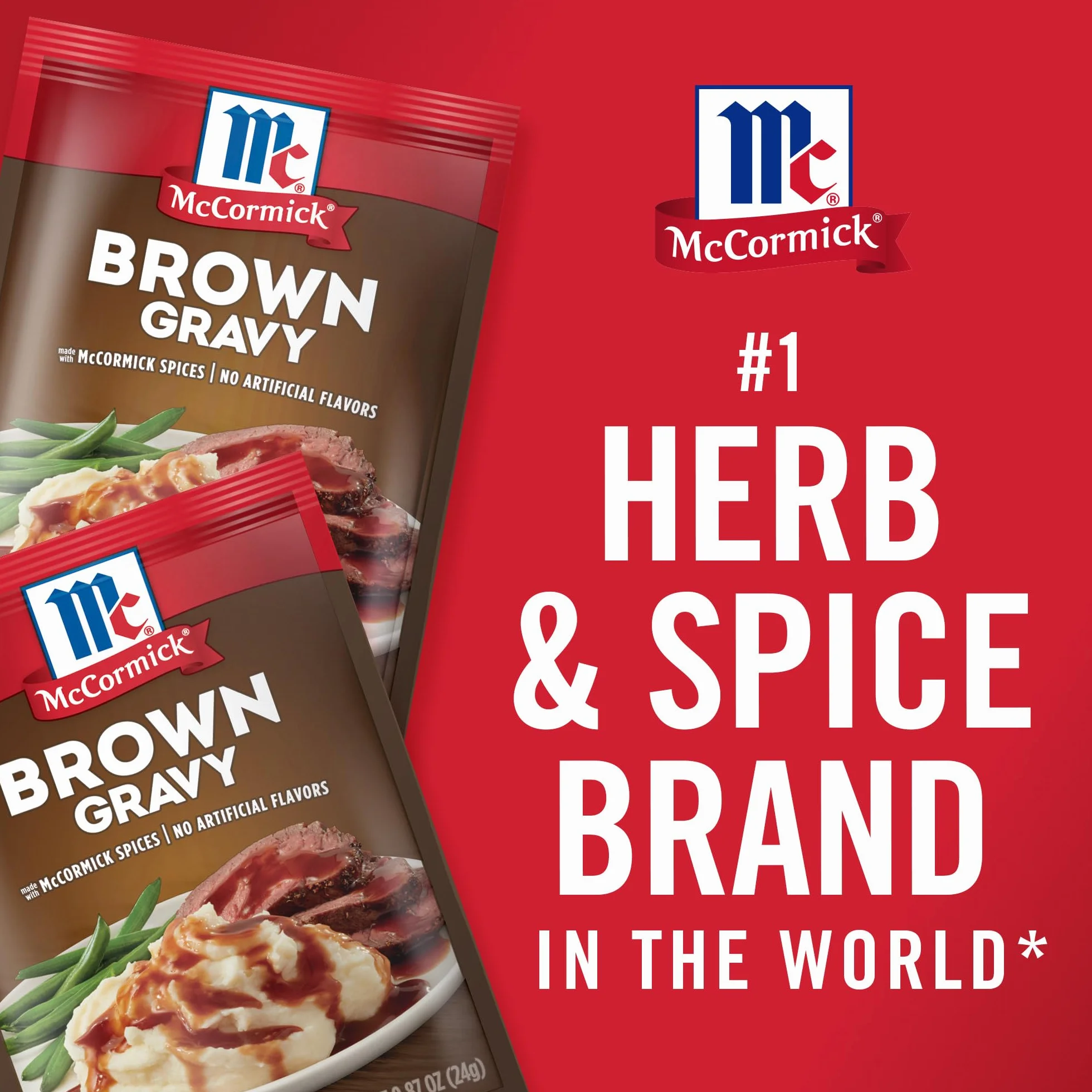McCormick Brown Gravy Mix 0.87 oz
