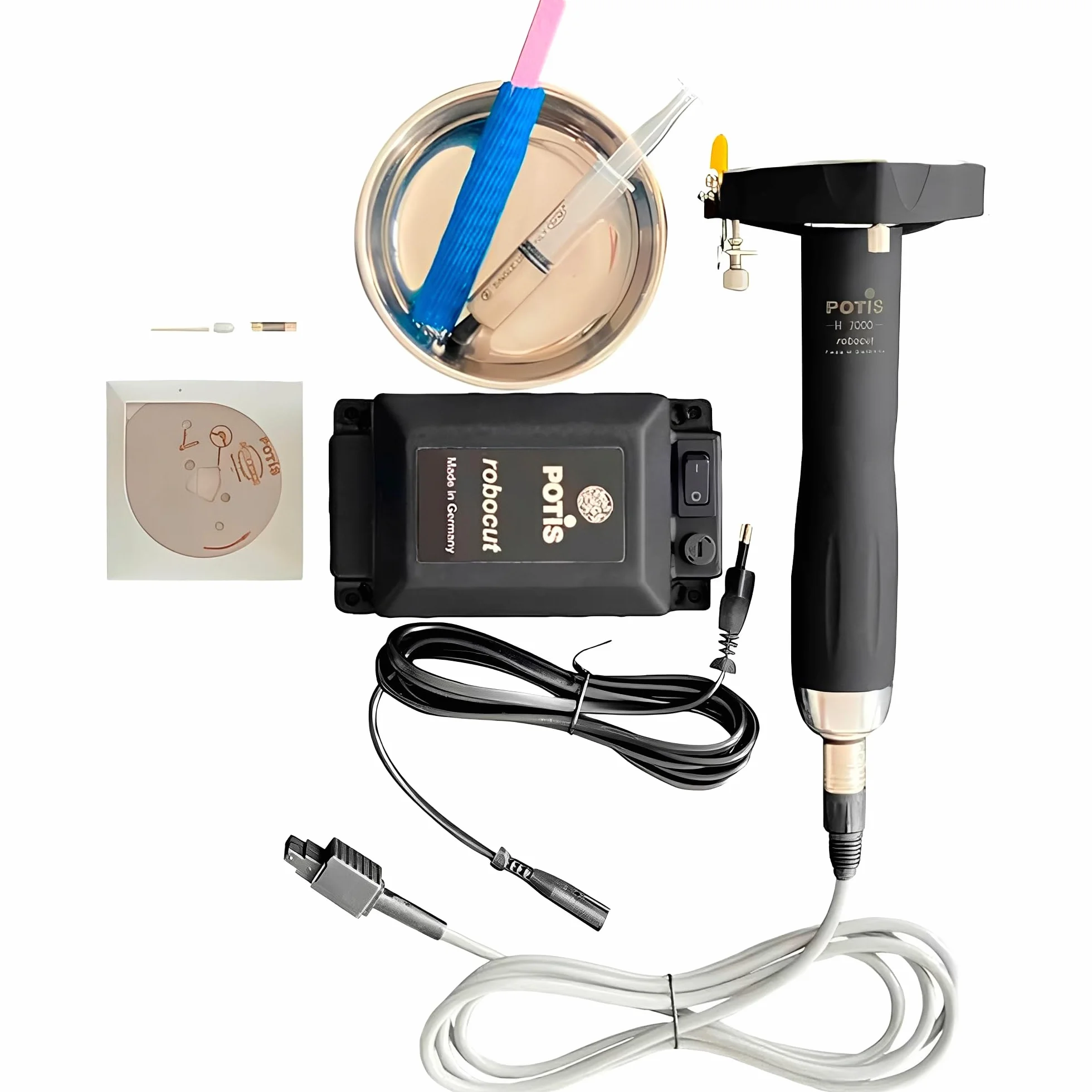 MBH - Cuchillo profesional eléctrico POTIS para máquina de kebab. Cortadora de asador Doner, Kebab, Gyros, Shawarma industrial para hostelería.