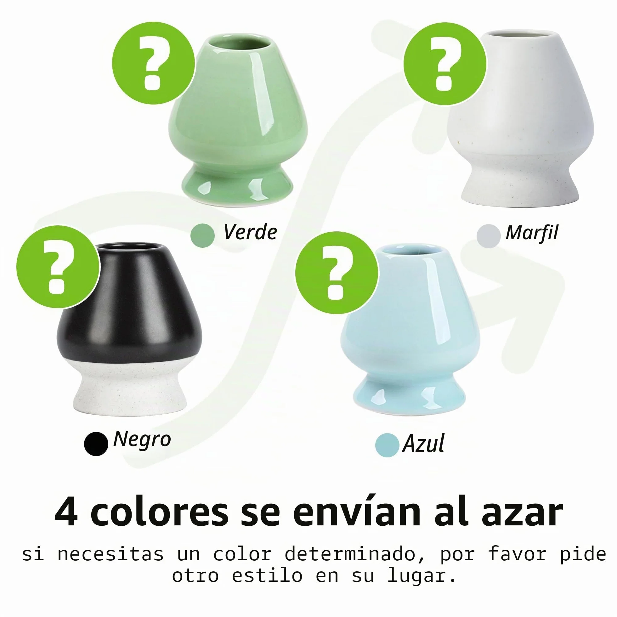 TEANAGOO 4 Piezas Kit de Té Matcha, Batidor Chasen de Bambú 100, Pala Chashaku, Cuchara de Té, Porta Batidor