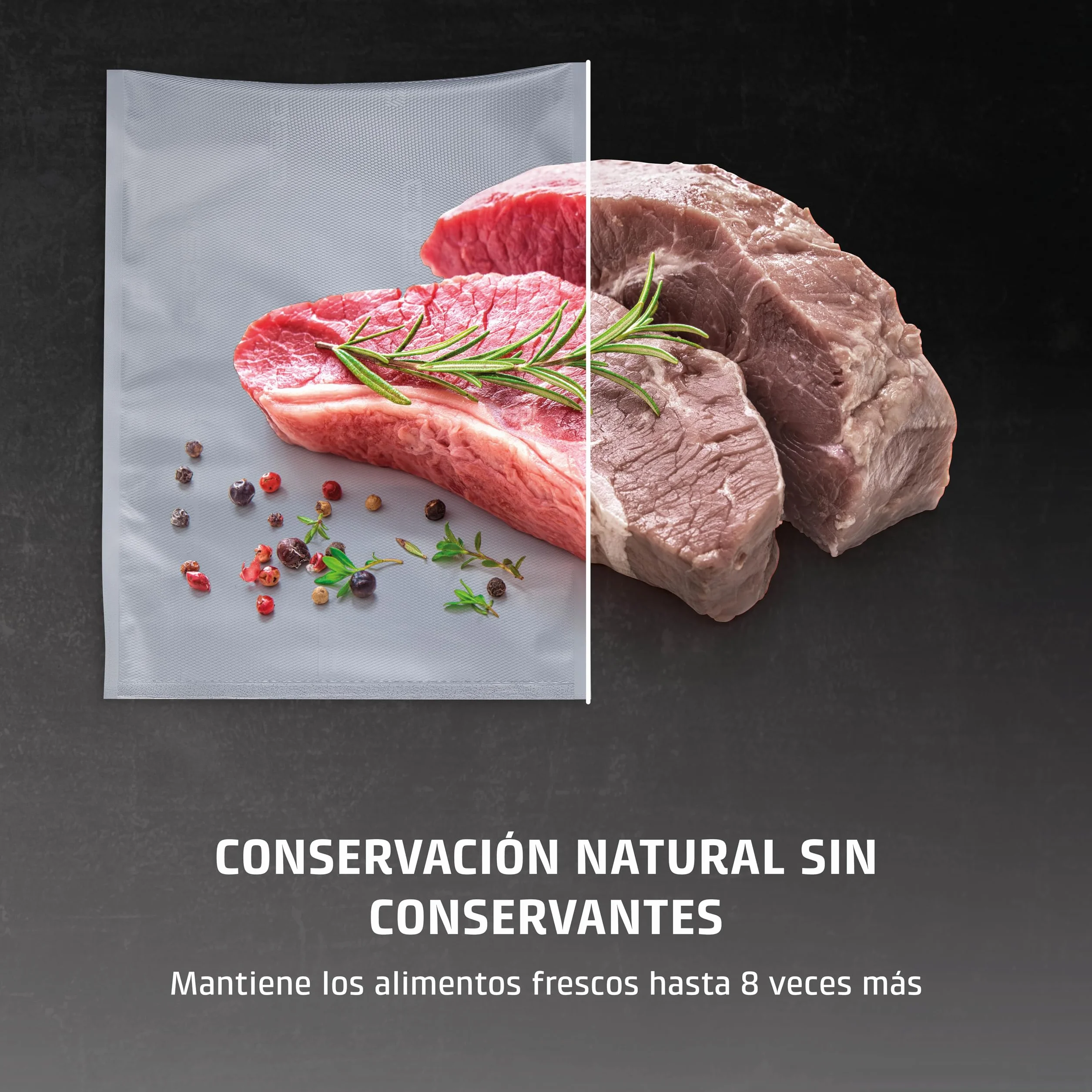 CASO VacuChef 40 - Envasadora al vacío profesional de cámara compacta - Potente capacidad de vacío de 70 L/min - Cámara con capacidad de 3 litros - acero inoxidable