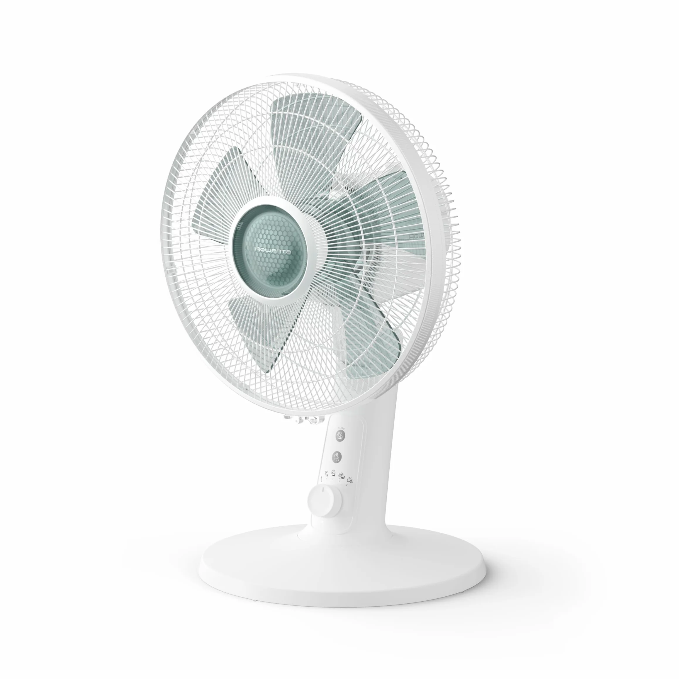 Rowenta Turbo Silence Extreme Ventilador de Mesa 32dB 4 Velocidades Modo Turbo Oscilación 120° 7.5m 43 m³/min Motor Effitech (Reacondicionado)
