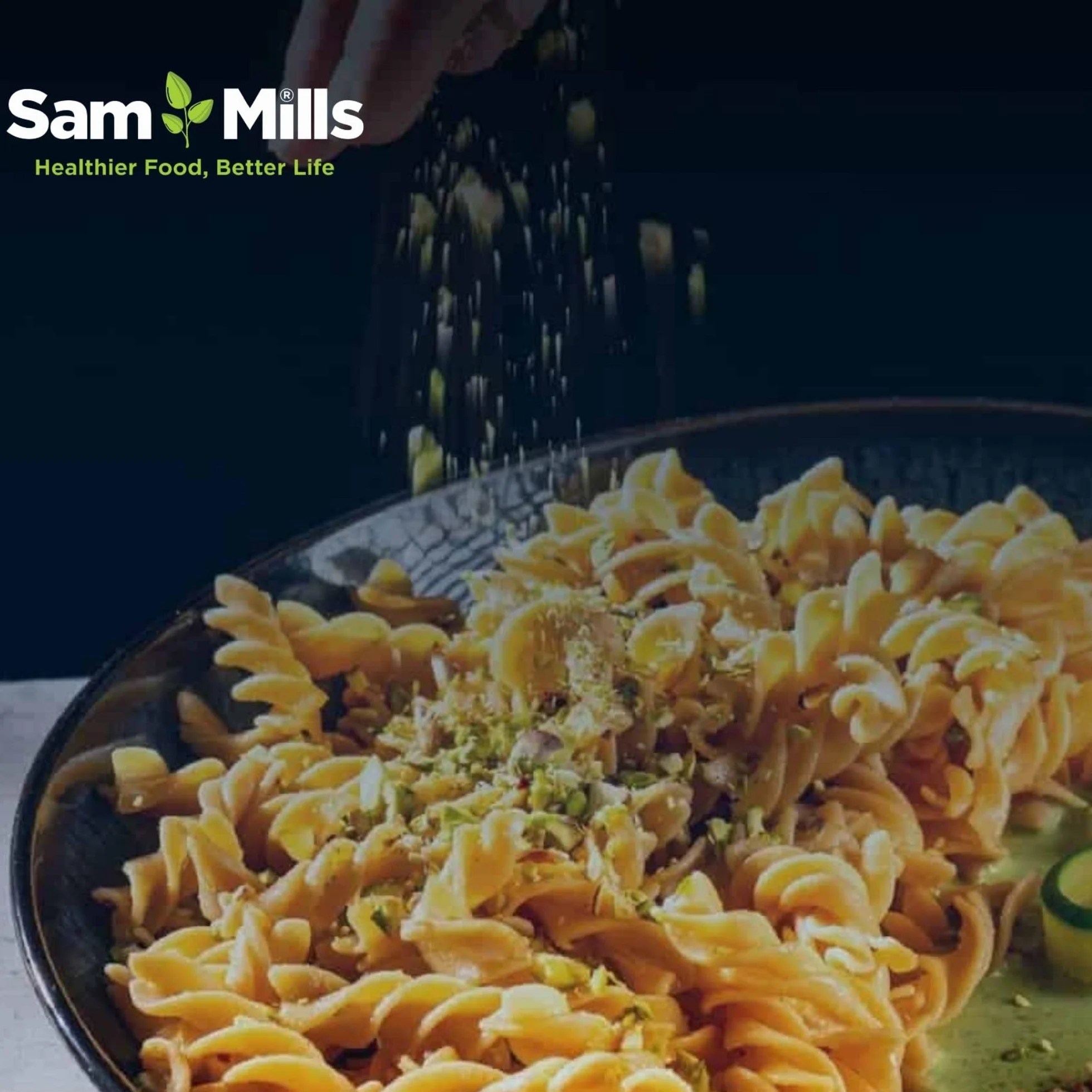 Sam Mills Fusilli Sin Gluten 500g 100% Harina de Maíz Vegano