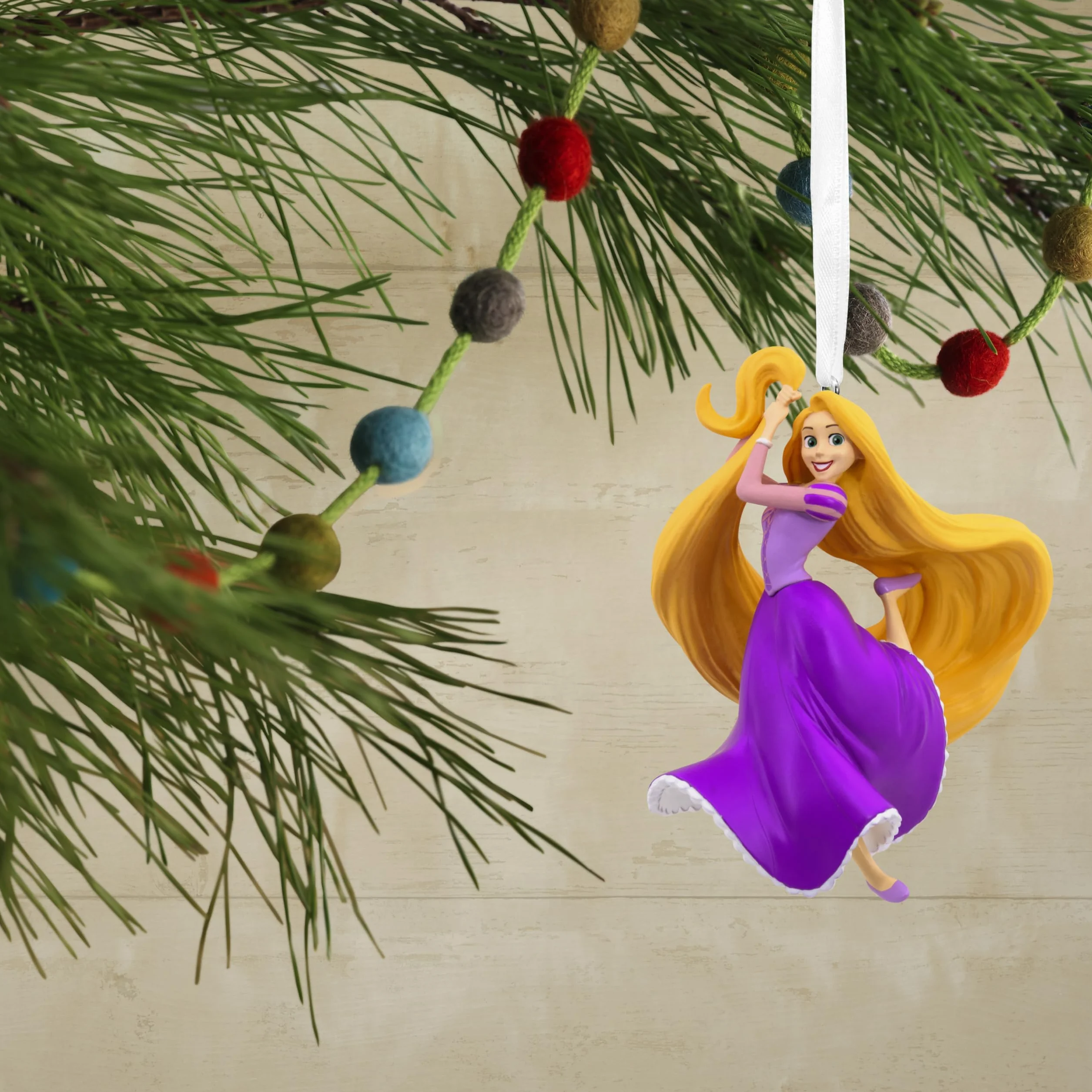 Hallmark Adorno Rapunzel Disney Árbol Enredado Colgante Navidad Regalo