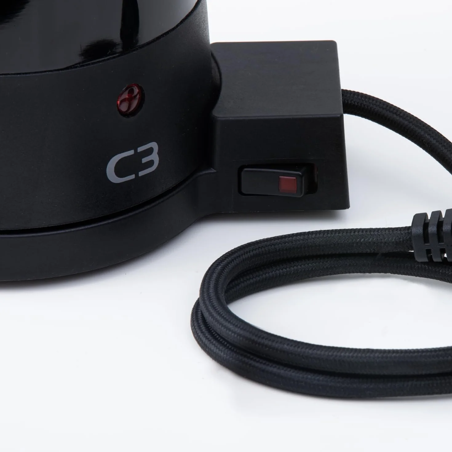 C3 30 Diseño percolador Eco 2 acero inoxidable lacado negro 6 tazas