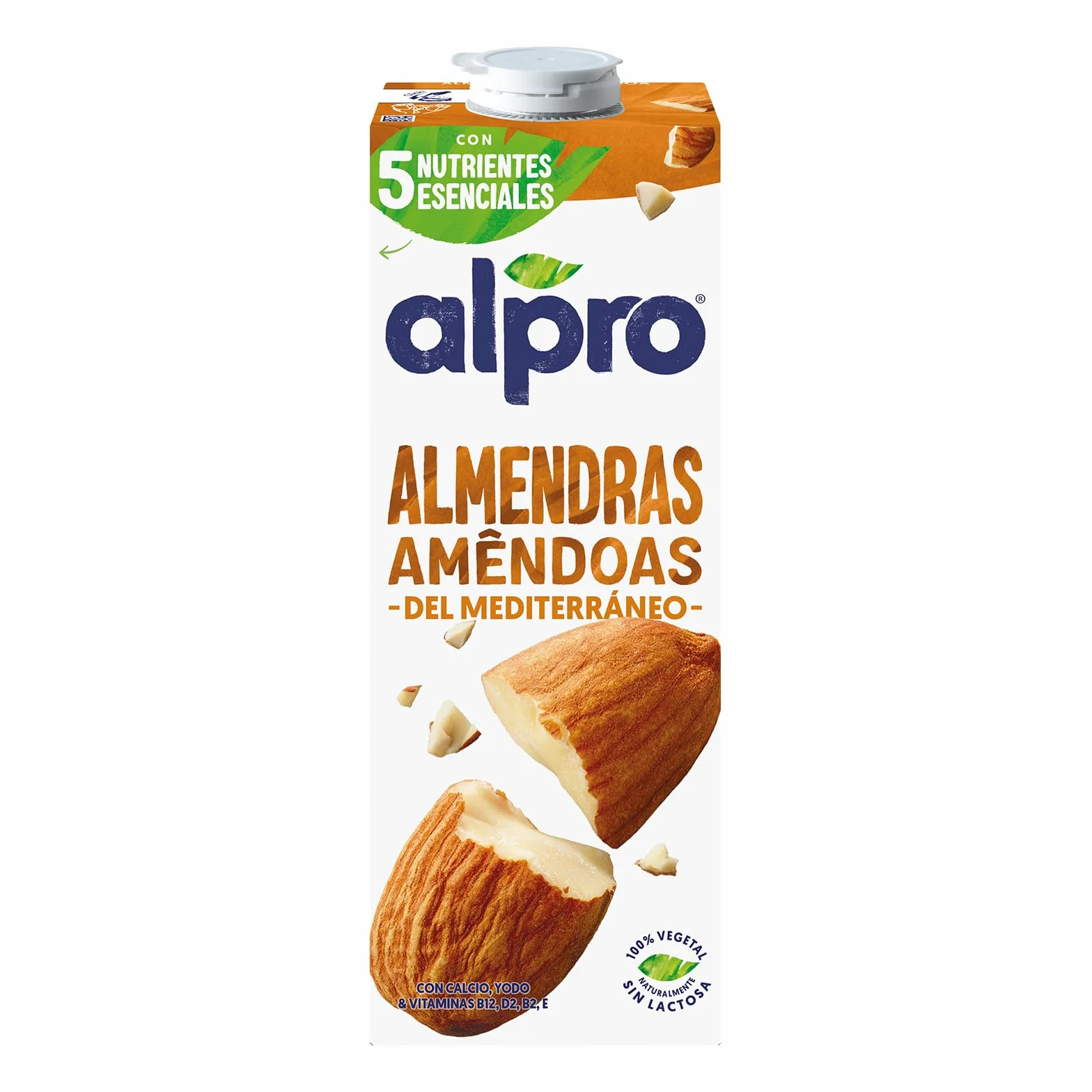 Alpro Bebida Vegetal de Almendras Pack 6 x 1L