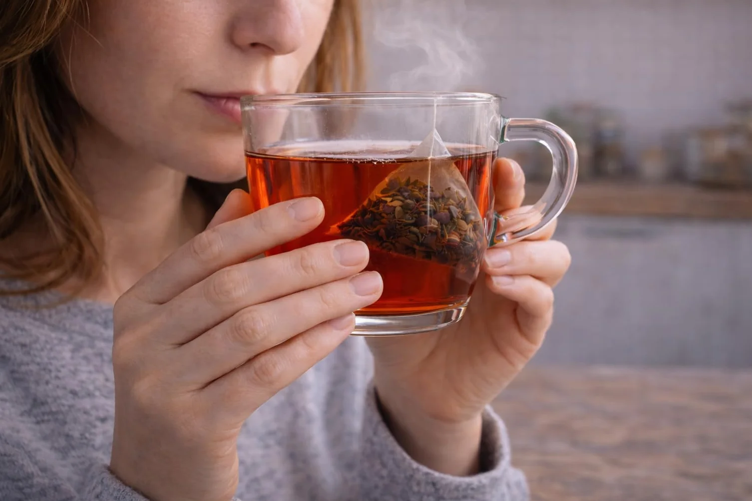 Caffé Mocay Pu Ehr Té Rojo Infusión Pack 2 Latas 40 Pirámides Compostables