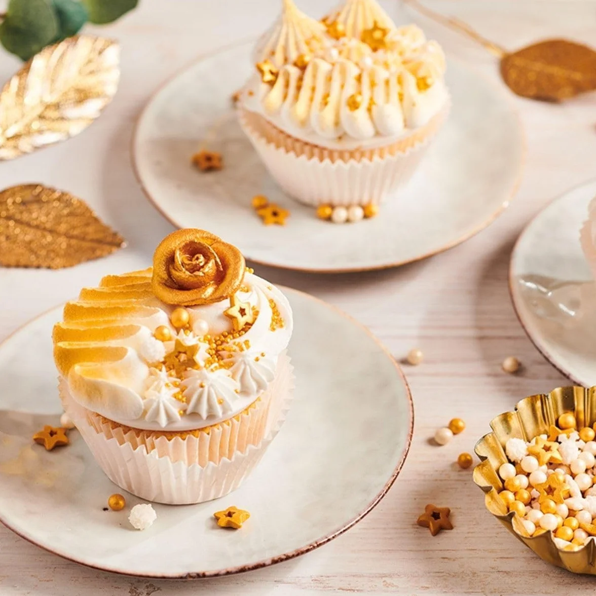 FunCakes Preparado Crema Blanca Encantada 900 g para Rellenar y Cubrir Pasteles