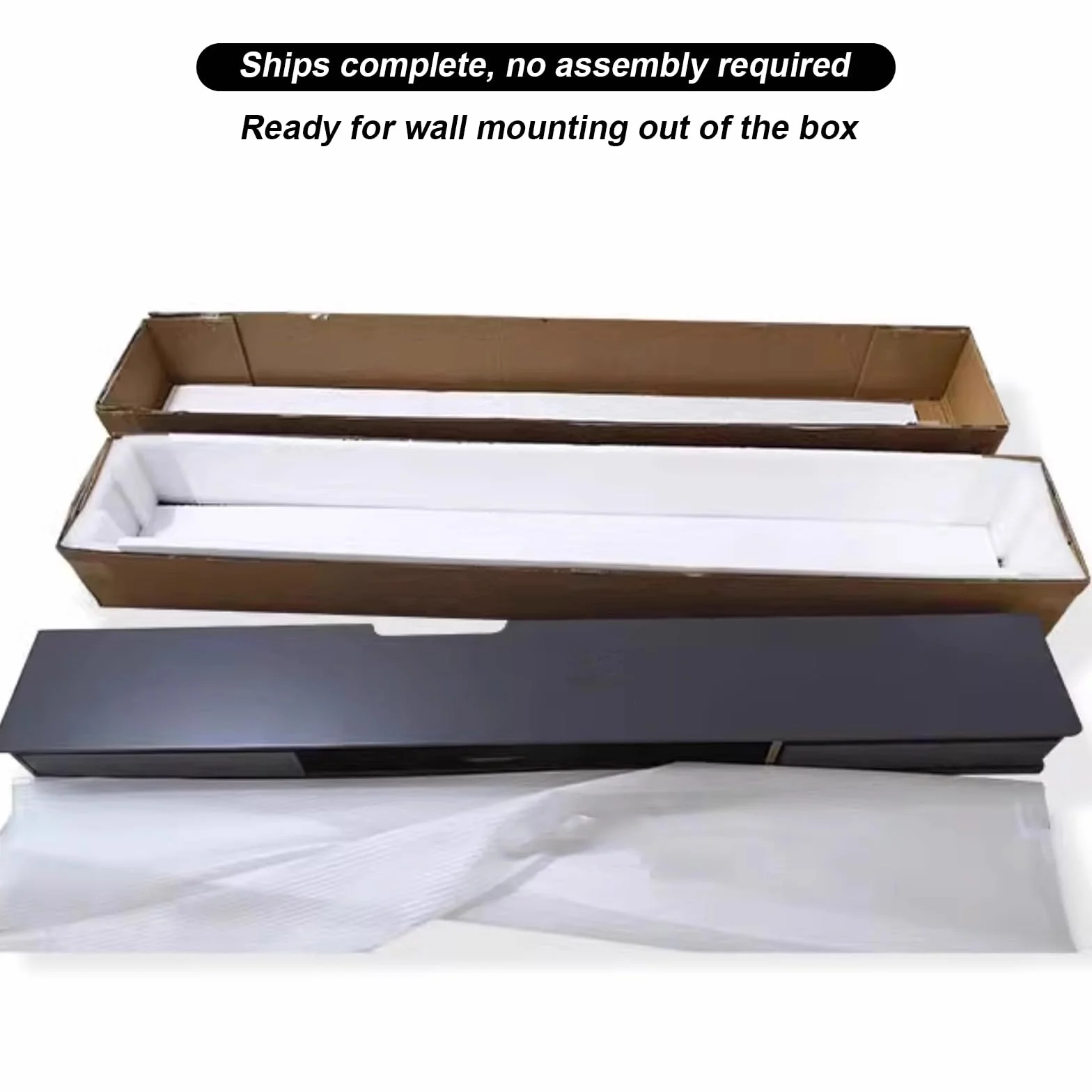 FPIGSHS Mueble TV Suspendido Moderna 140cm Mueble de TV Flotante Negro Consola Multimedia Entretenimiento Pared Armario Televisión con Puertas y Cajones Ideal para Salón y Dormitorio (A, 140cm)