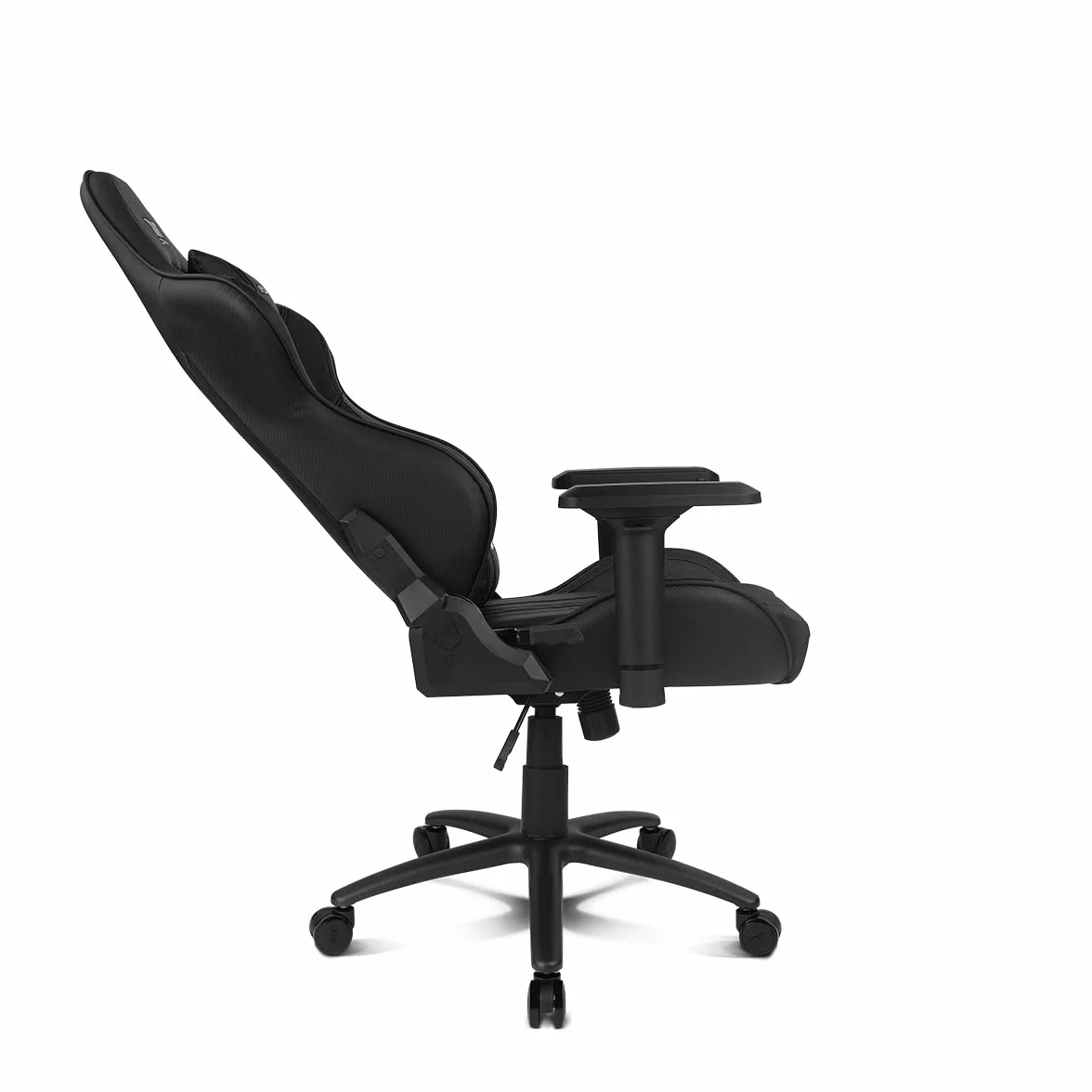 DRIFT GAMING DR350 – Silla Gaming Ergonómica Profesional con Reposabrazos 4D, Cojines Lumbar y Cervical, Inclinable 135º, Ruedas Silenciosas – Negra