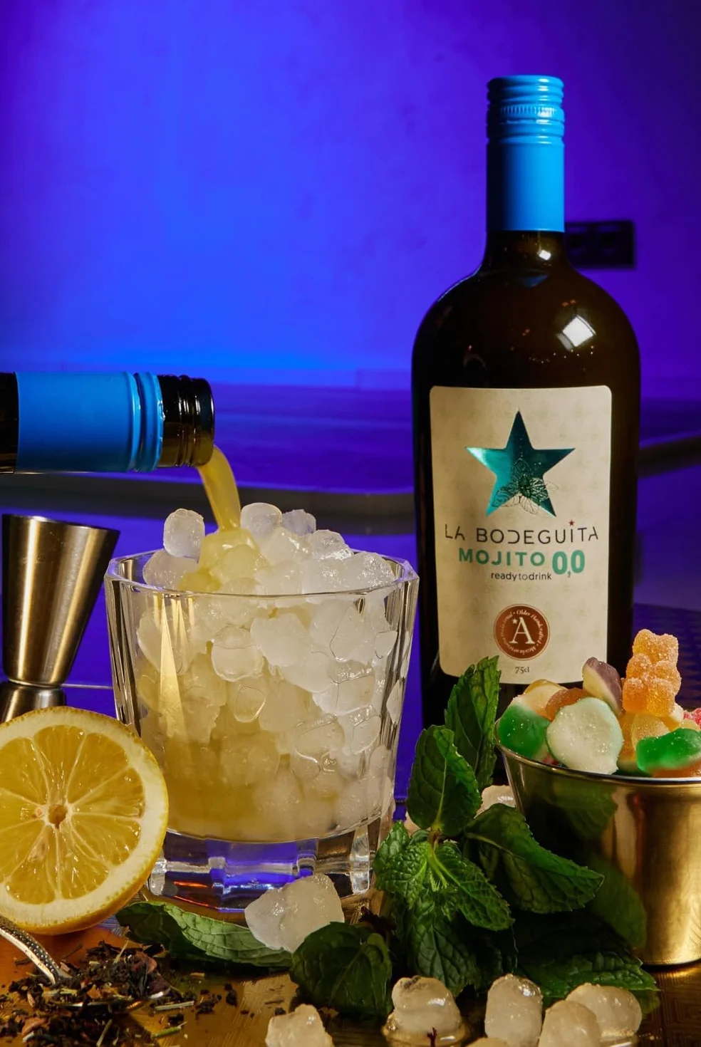 La Bodeguita Mojito 0,0 Cóctel Premium Sin Alcohol Artesano Natural 75 cl